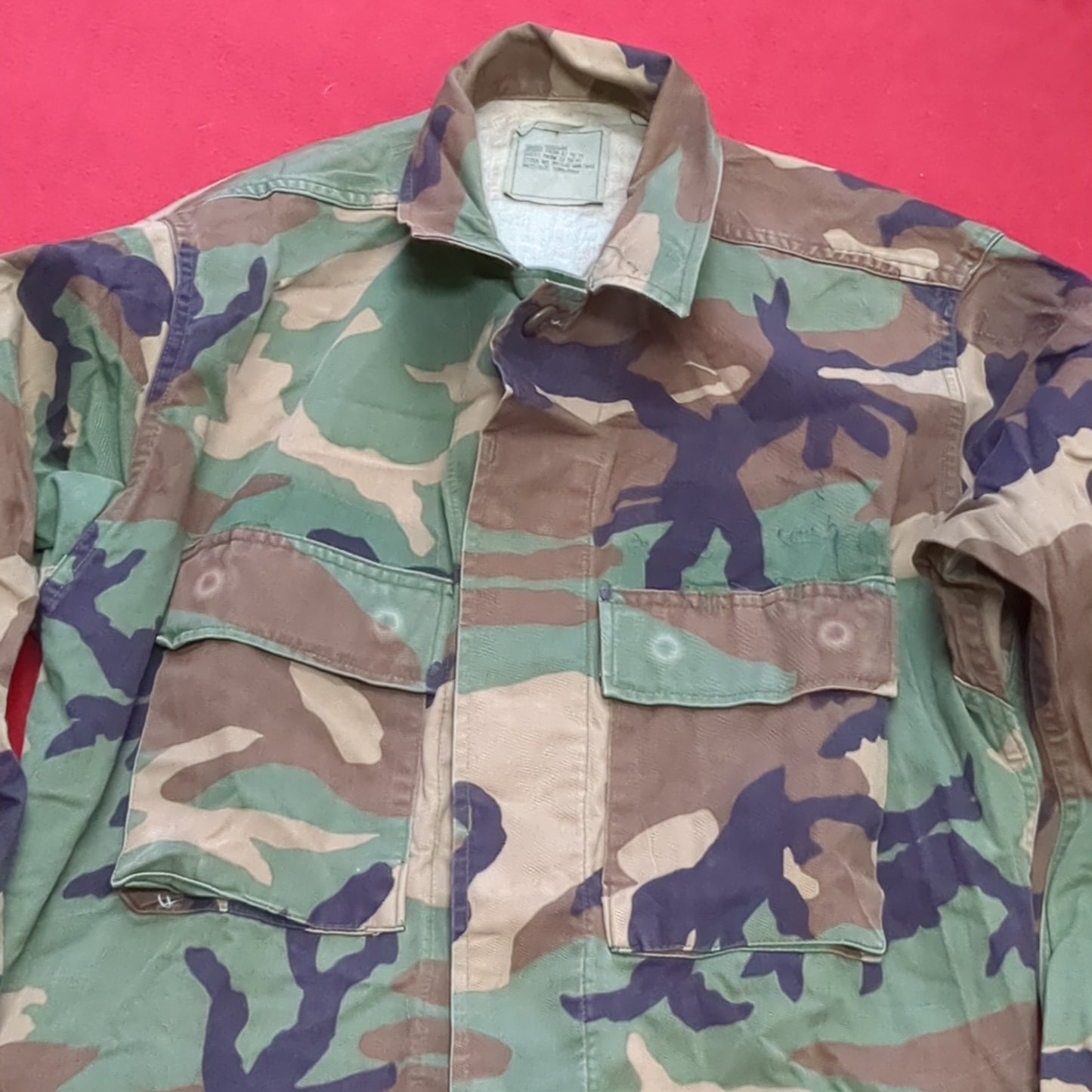 US Army US Army SMALL REGULAR Uniform Top BDU Woodland Pattern (05cc cb8-03)