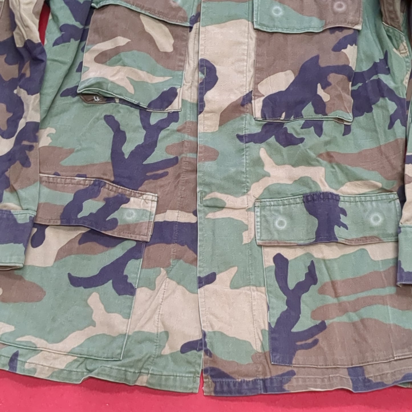 US Army US Army SMALL REGULAR Uniform Top BDU Woodland Pattern (05cc cb8-03)