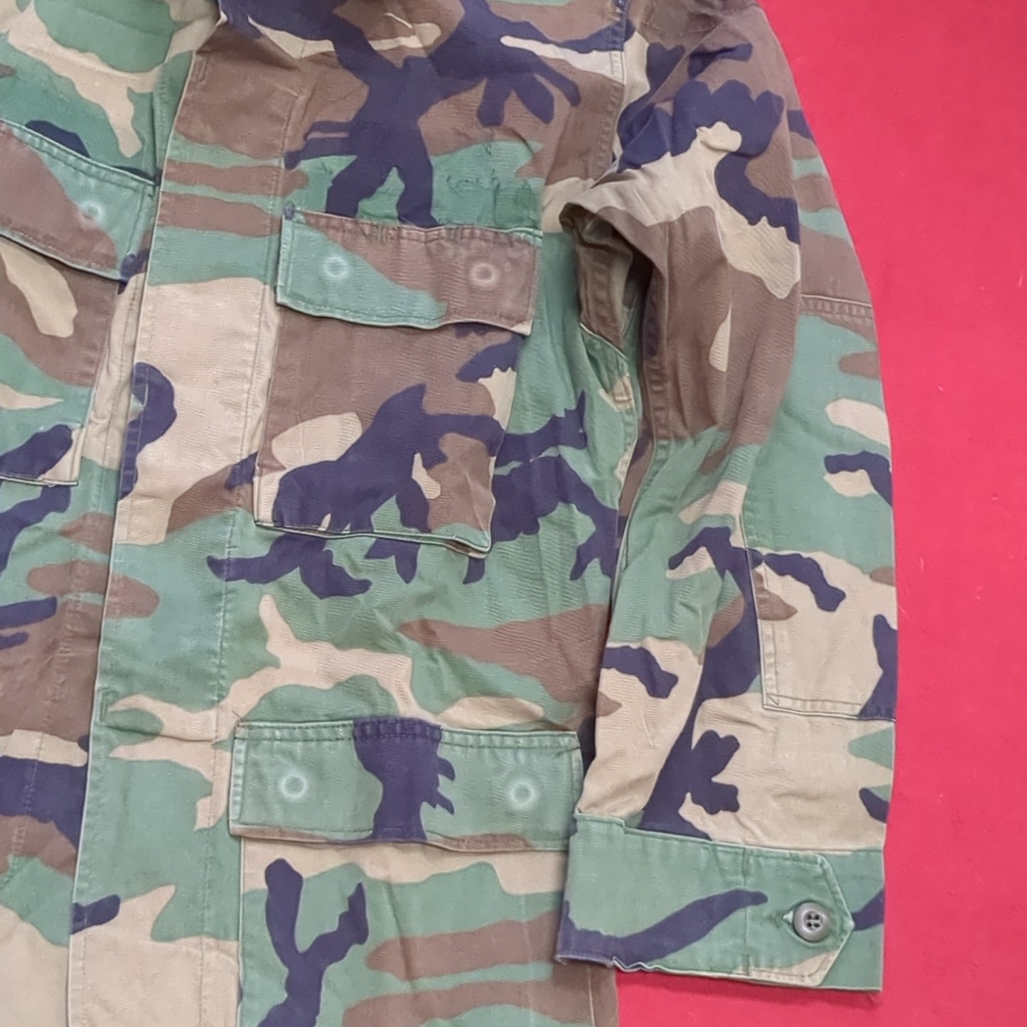 US Army US Army SMALL REGULAR Uniform Top BDU Woodland Pattern (05cc cb8-03)