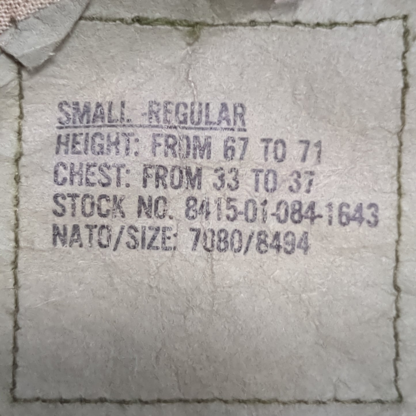 US Army US Army SMALL REGULAR Uniform Top BDU Woodland Pattern (05cc cb8-03)