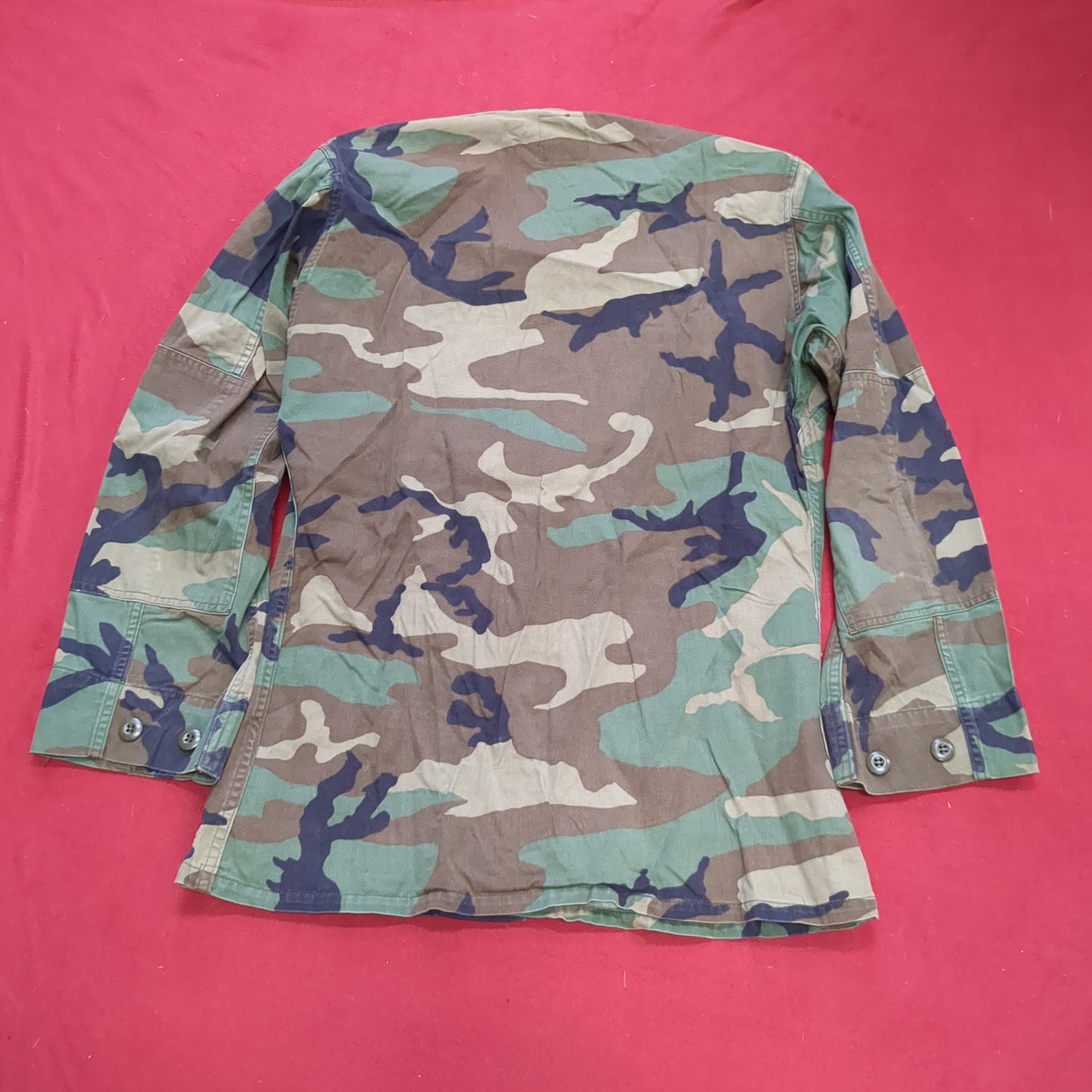 US Army US Army SMALL REGULAR Uniform Top BDU Woodland Pattern (05cc cb8-03)