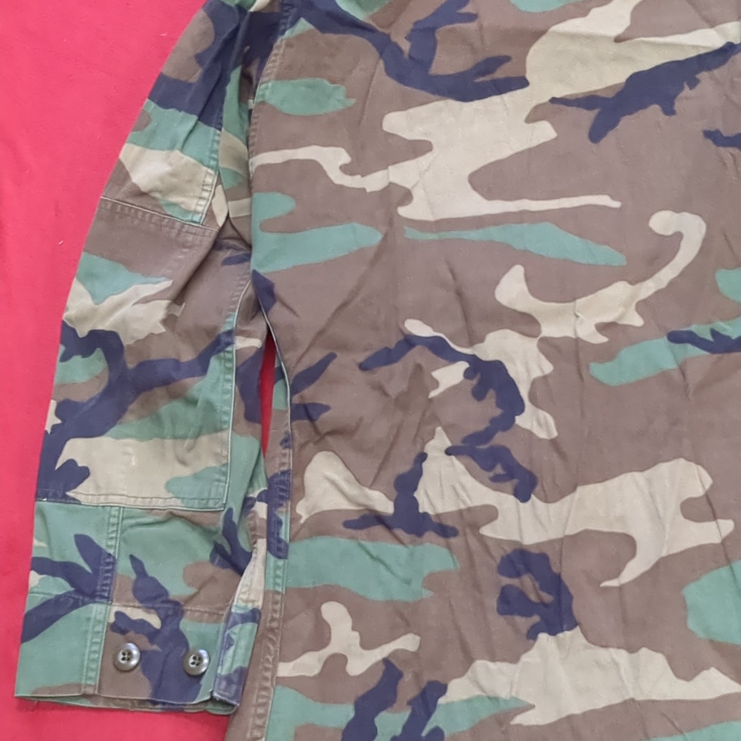 US Army US Army SMALL REGULAR Uniform Top BDU Woodland Pattern (05cc cb8-03)