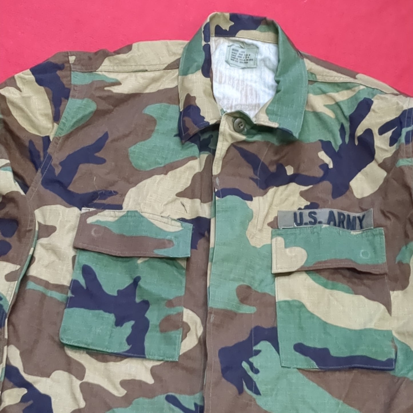 US Army US Army MEDIUM LONG Uniform Top BDU Woodland Pattern (06cc ca9-06)