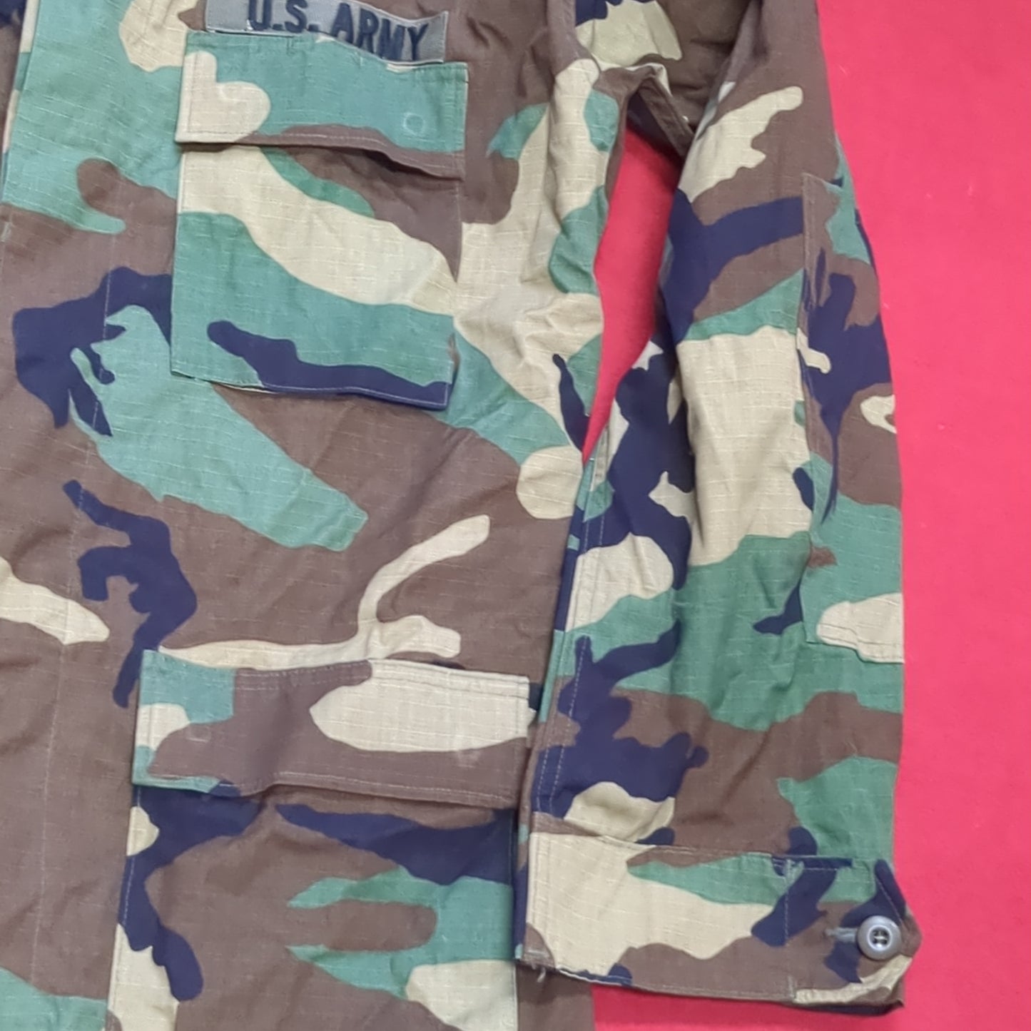 US Army US Army MEDIUM LONG Uniform Top BDU Woodland Pattern (06cc ca9-06)