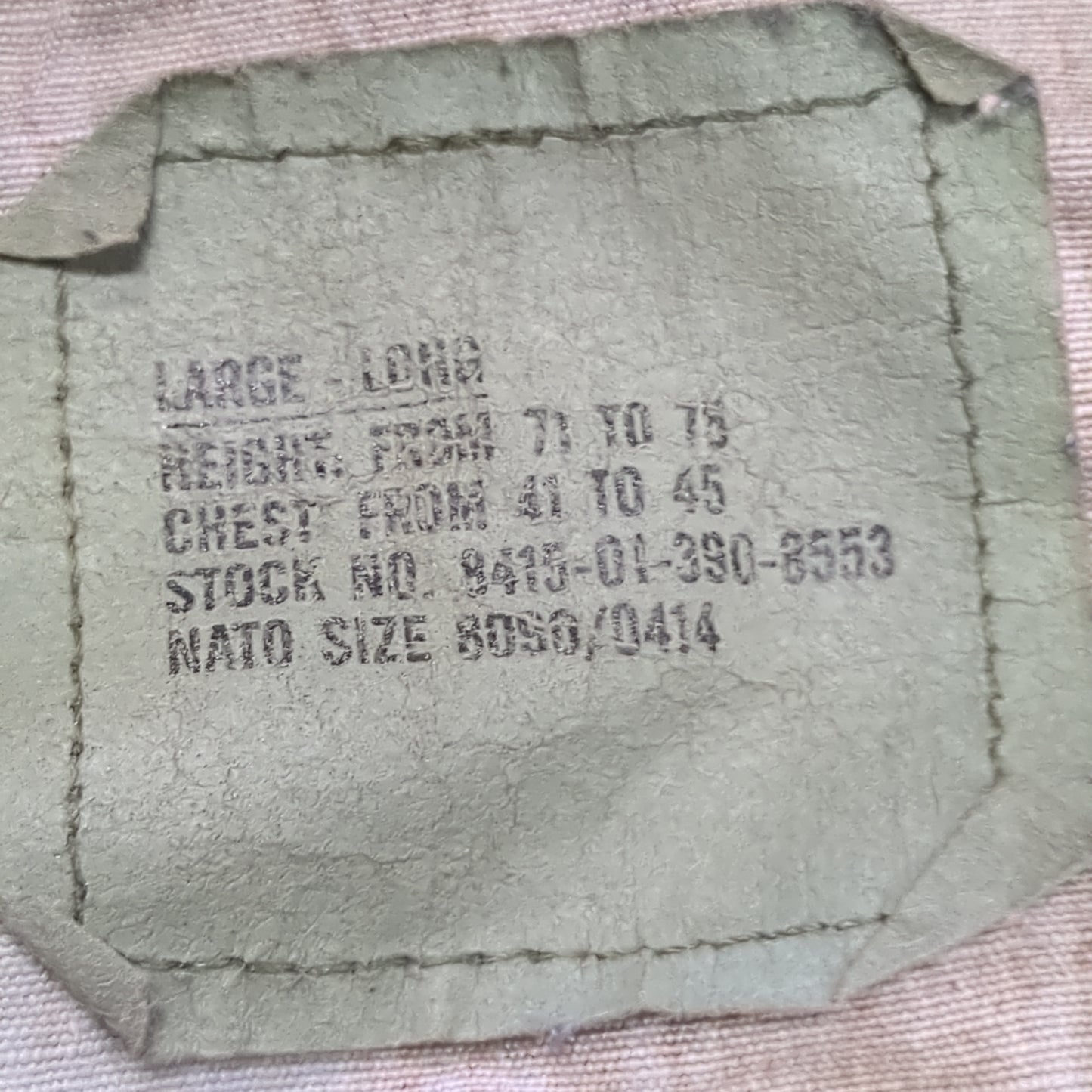 US Army LARGE LONG Uniform Top BDU Woodland Pattern (06cc ca9-05)