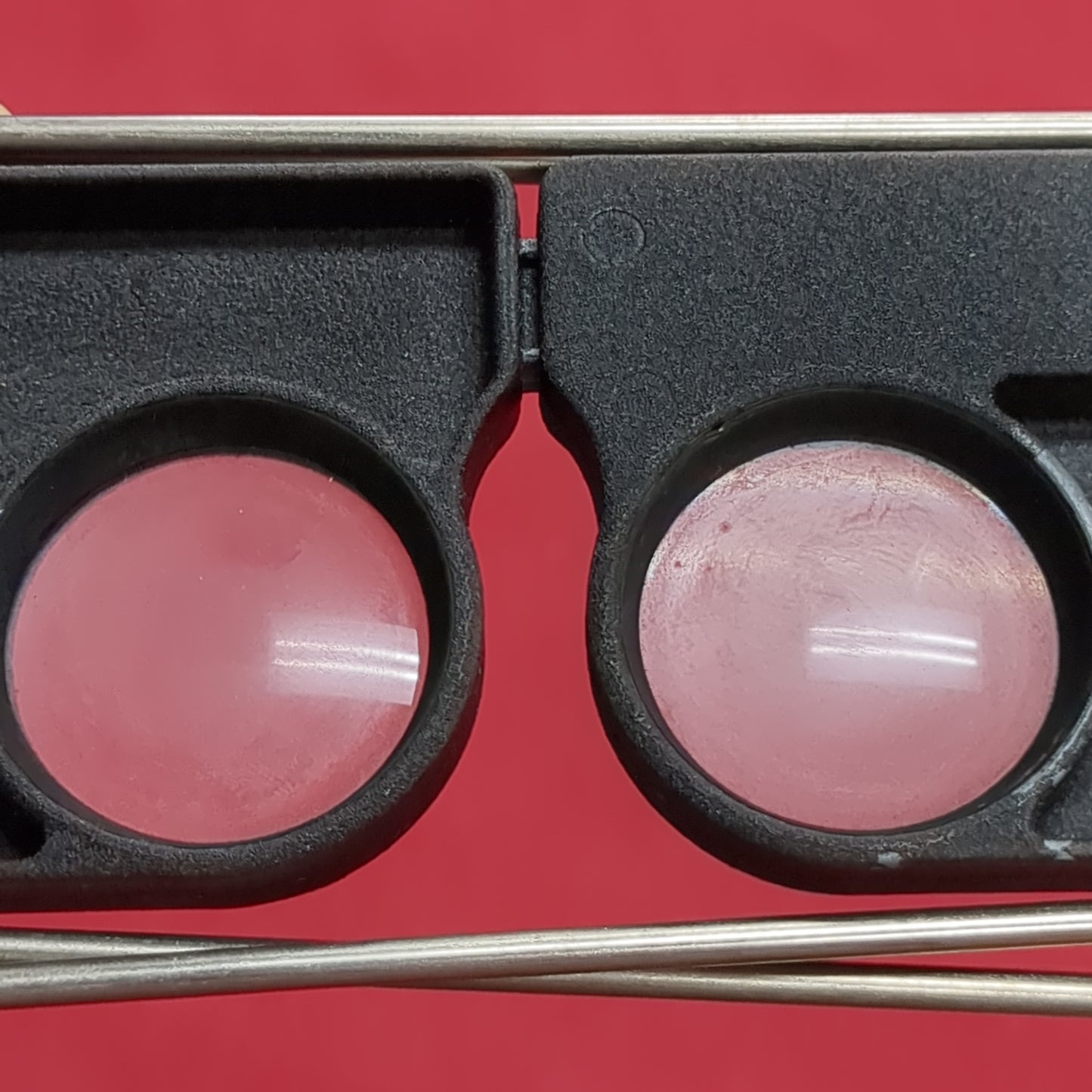 VINTAGE US Army CF-8 Stereoscope Abrams Distribution w Case (09CC- ca10-1gp24)