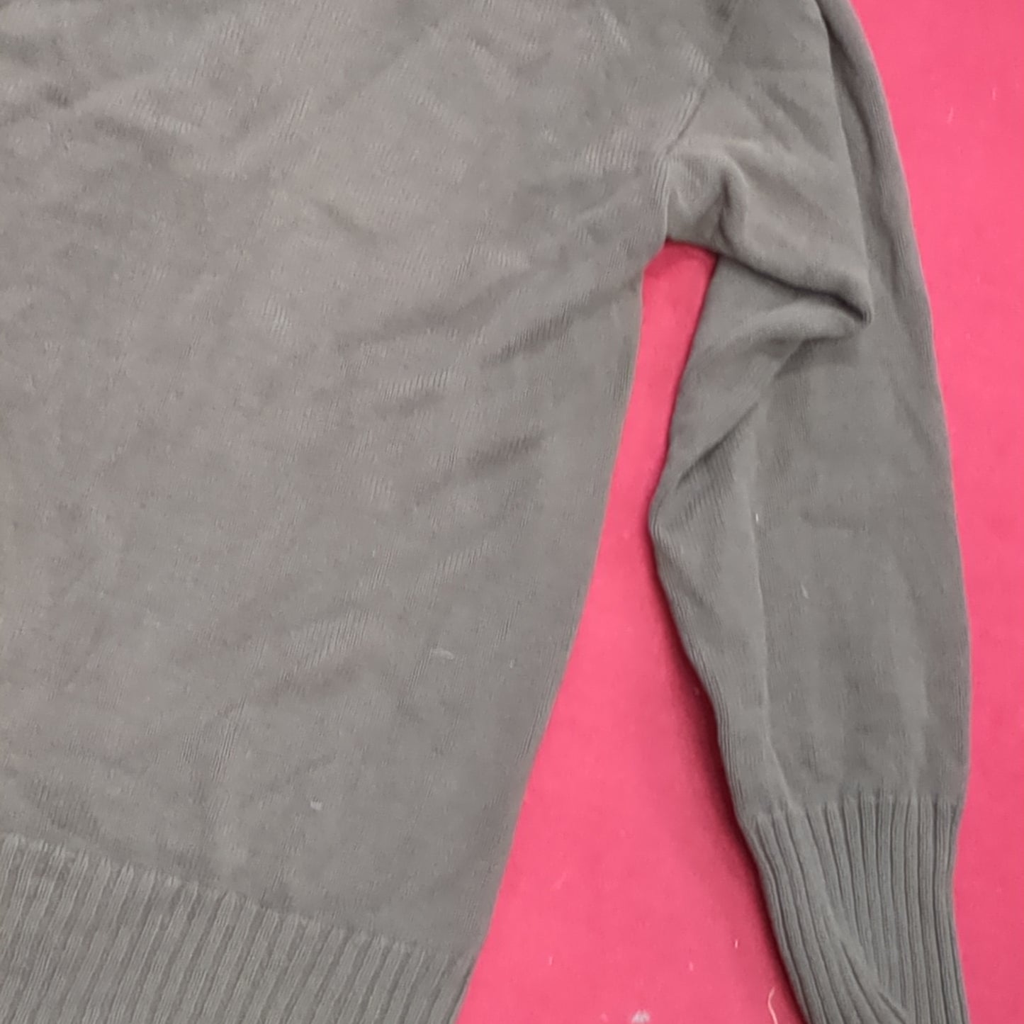 VINTAGE Extra Large 100% Acrylic Man's OD Sweater Mitts Mitts (09cc ca10-27)