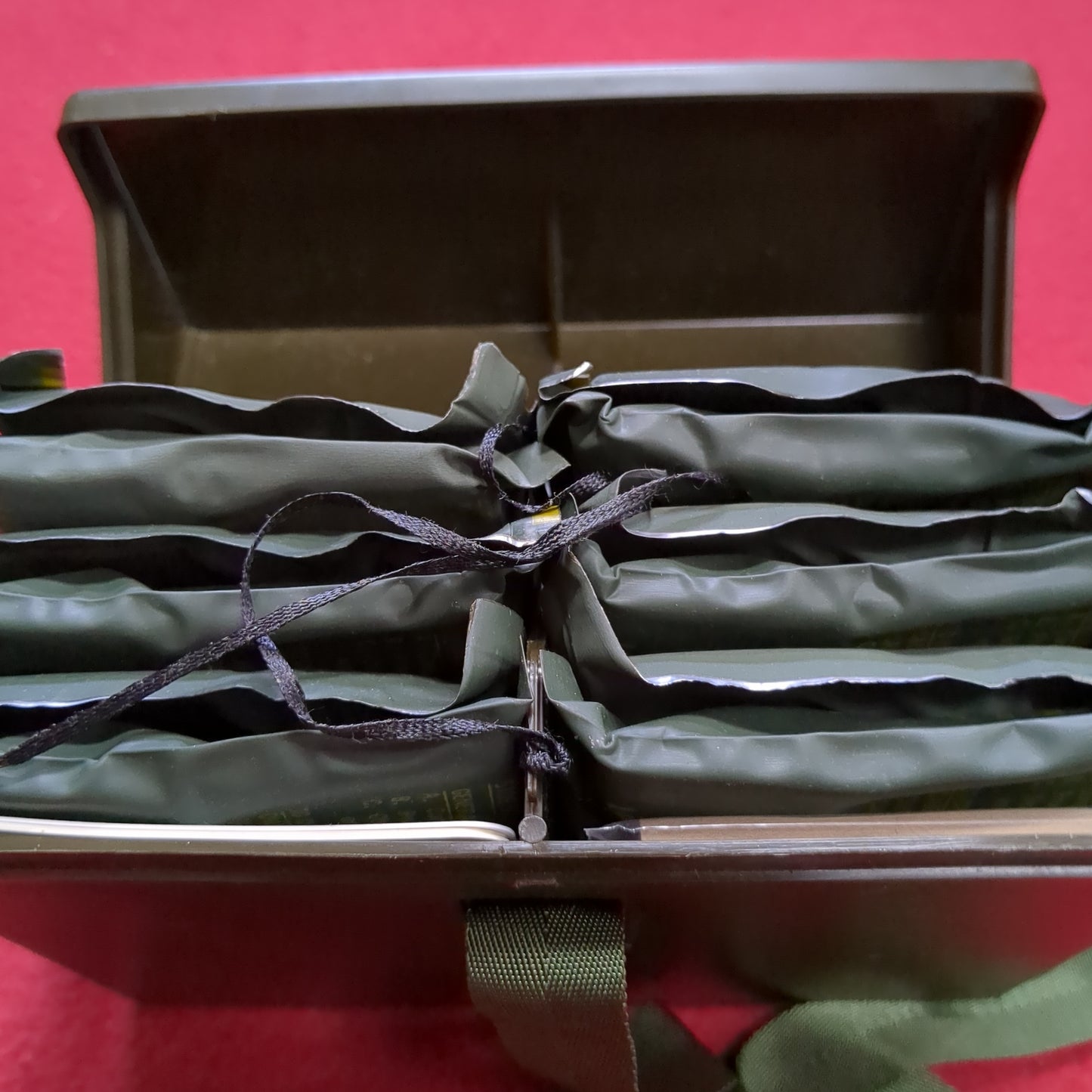 US Army M256A1 Chemical Detector Kit Complete in Box (11cc ca12-09)