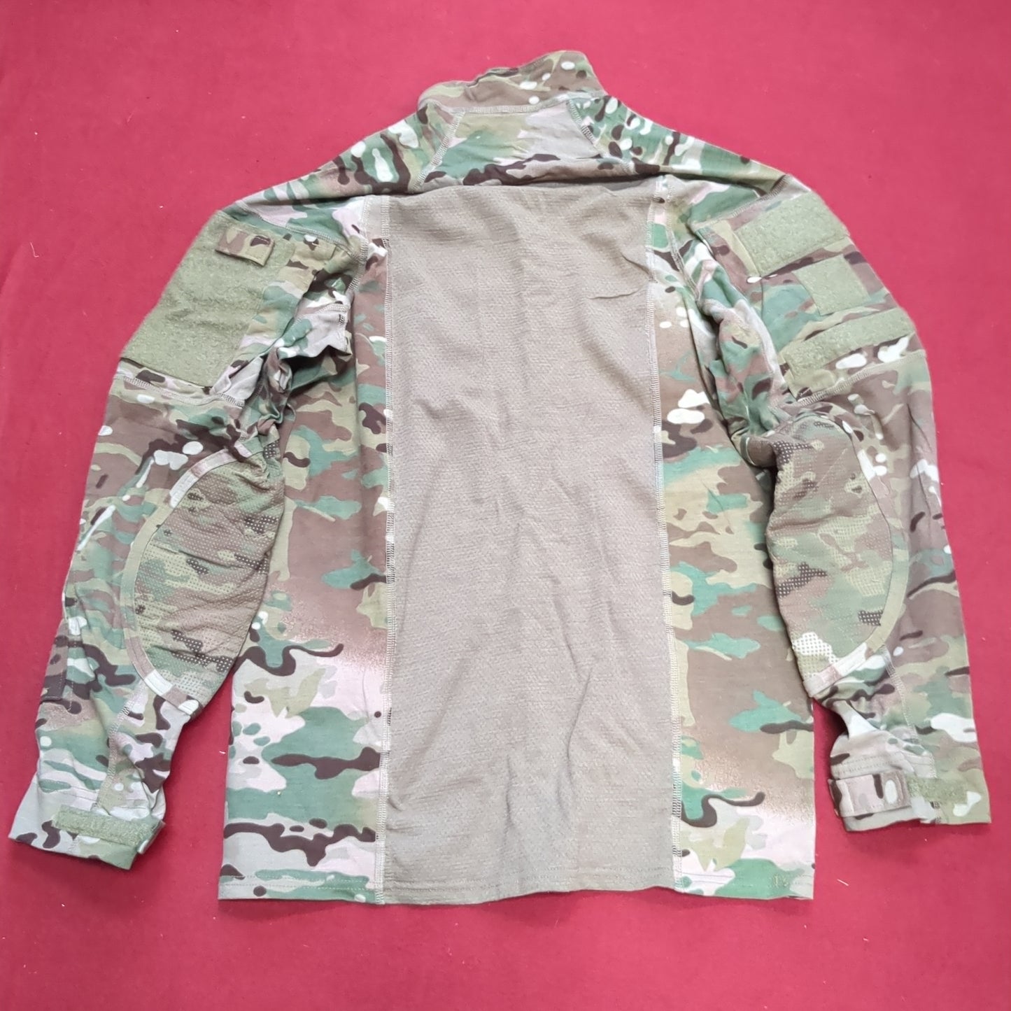 NWOT US Army Deployment MEDIUM 1/4 Quarter Zip OCP Multicam Frac Combat Top (cso- fa10-GUA13)