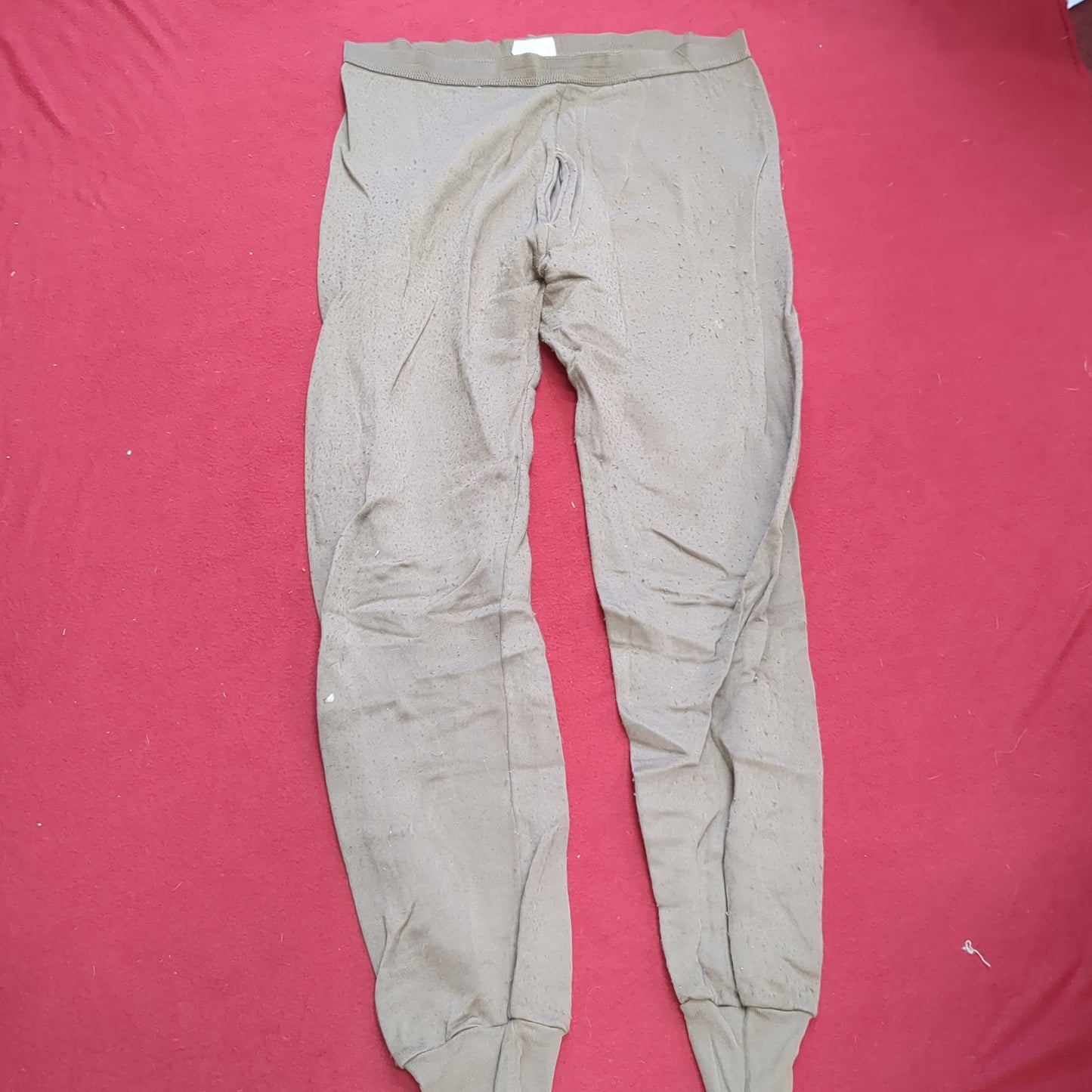 1980s/90s Good Condition US Army Medium Cold Weather Bottoms Brown (14n DC10-8)