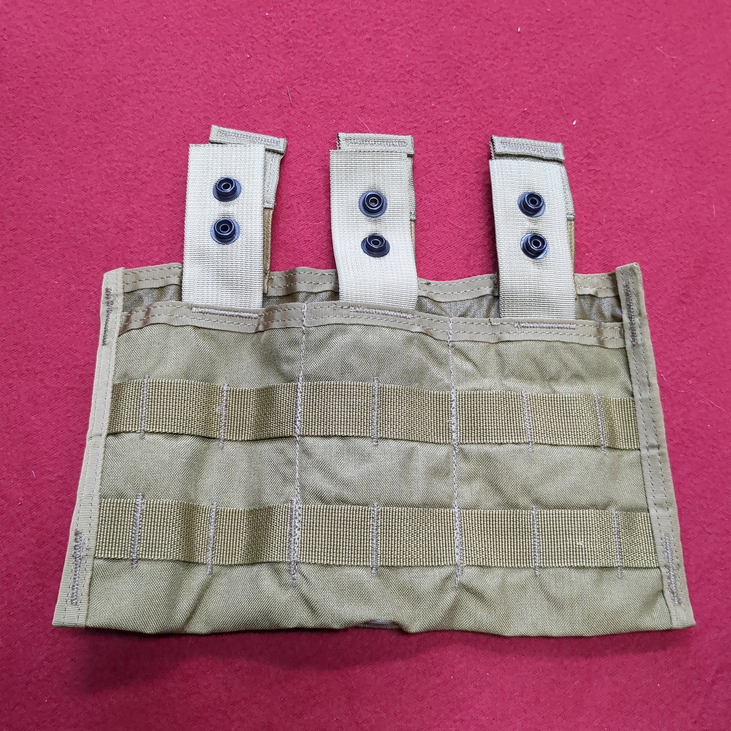 EAGLE INDUSTRIES Modular 3 Mag Carrier Assembly Coyote Molle Shingle V.2 Excellent Condition (DC10-17o8)