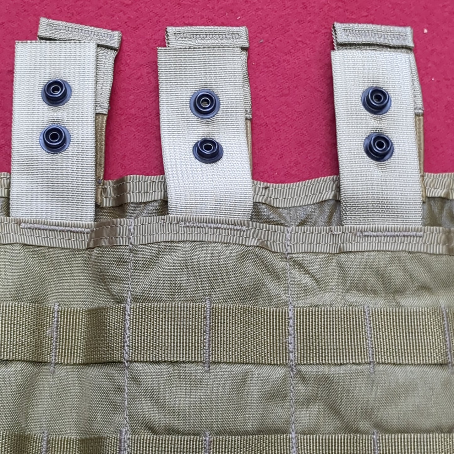 EAGLE INDUSTRIES Modular 3 Mag Carrier Assembly Coyote Molle Shingle V.2 Excellent Condition (DC10-17o8)