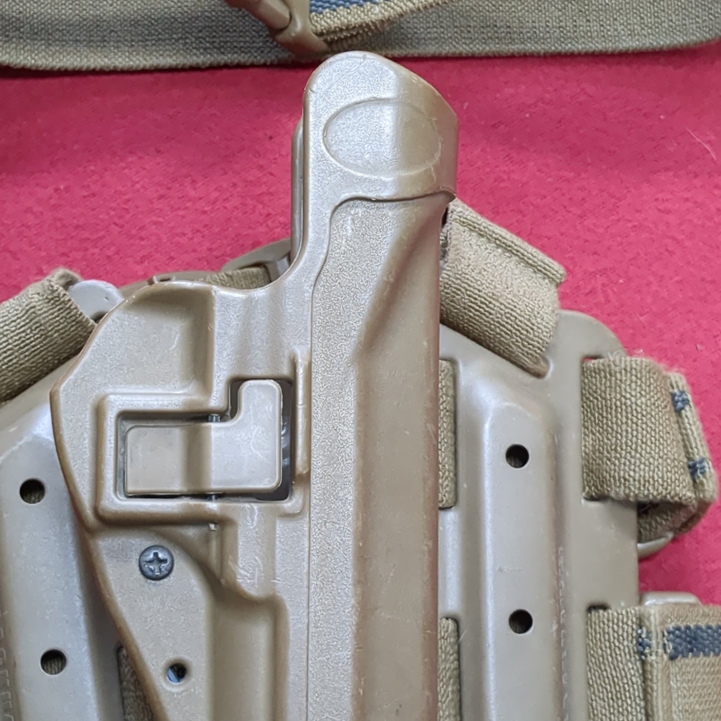 BLACKHAWK Tactical Beretta 92/96 RIGHT HANDED Holster Drop Leg Excellent Condition (07o db07-16)