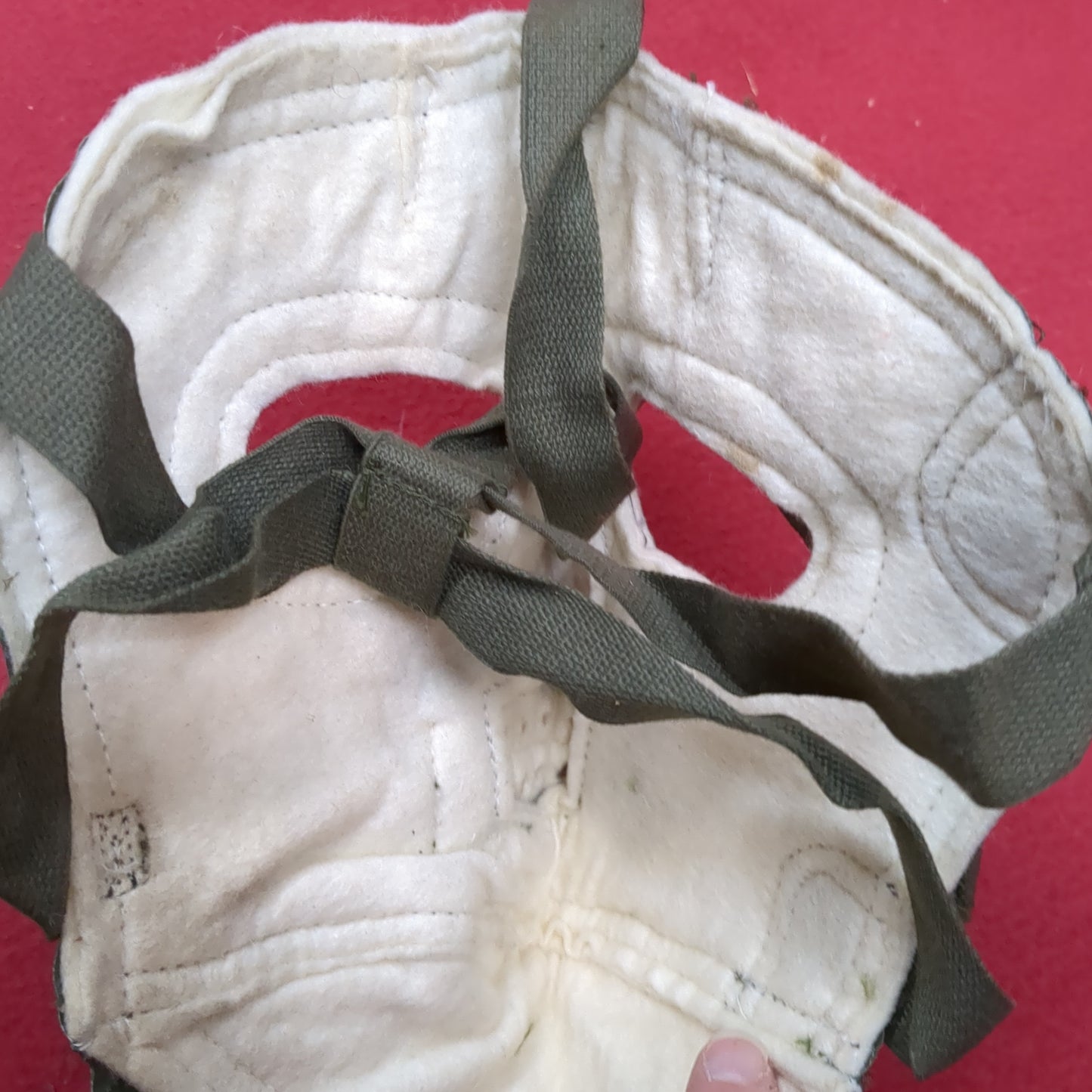 US Army Arctic Cold Weather Face Mask Good Conditions(07o db07-12)