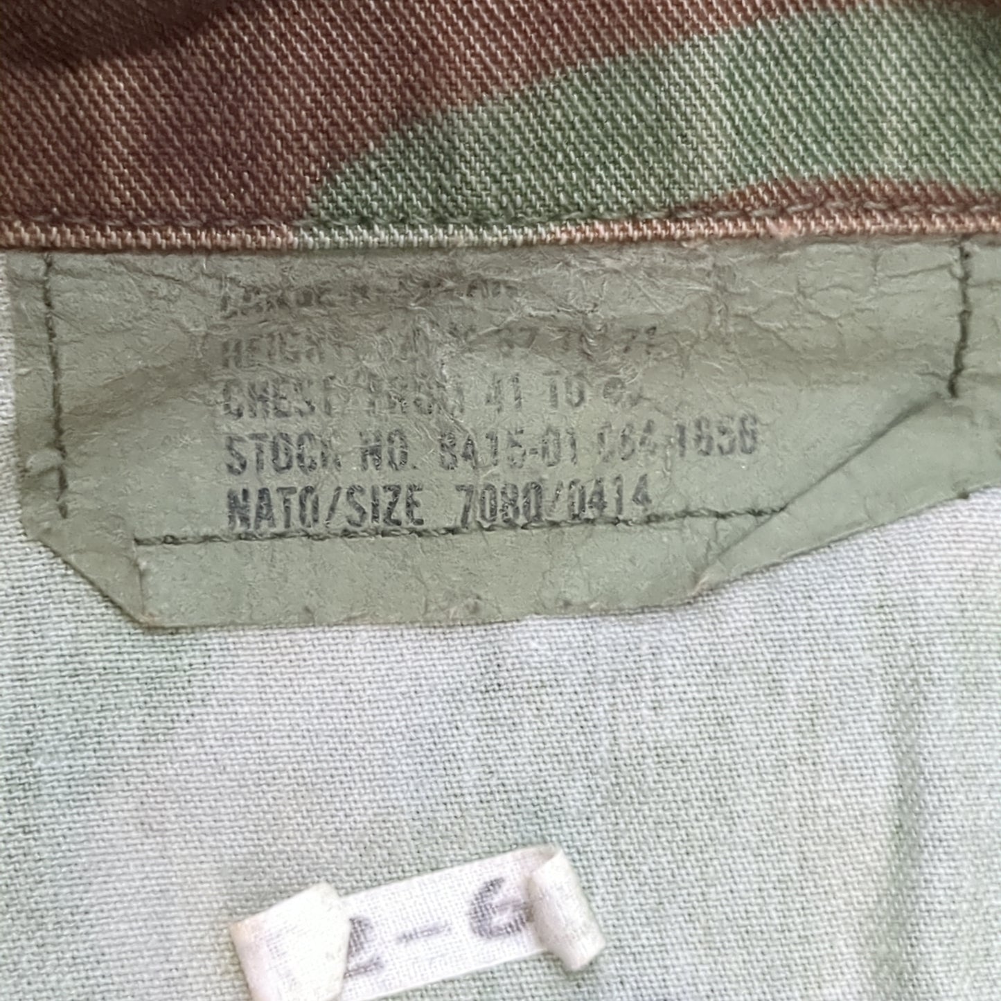US Army LARGE REGULAR Uniform Top BDU WOODLAND Pattern (16o db09-2)