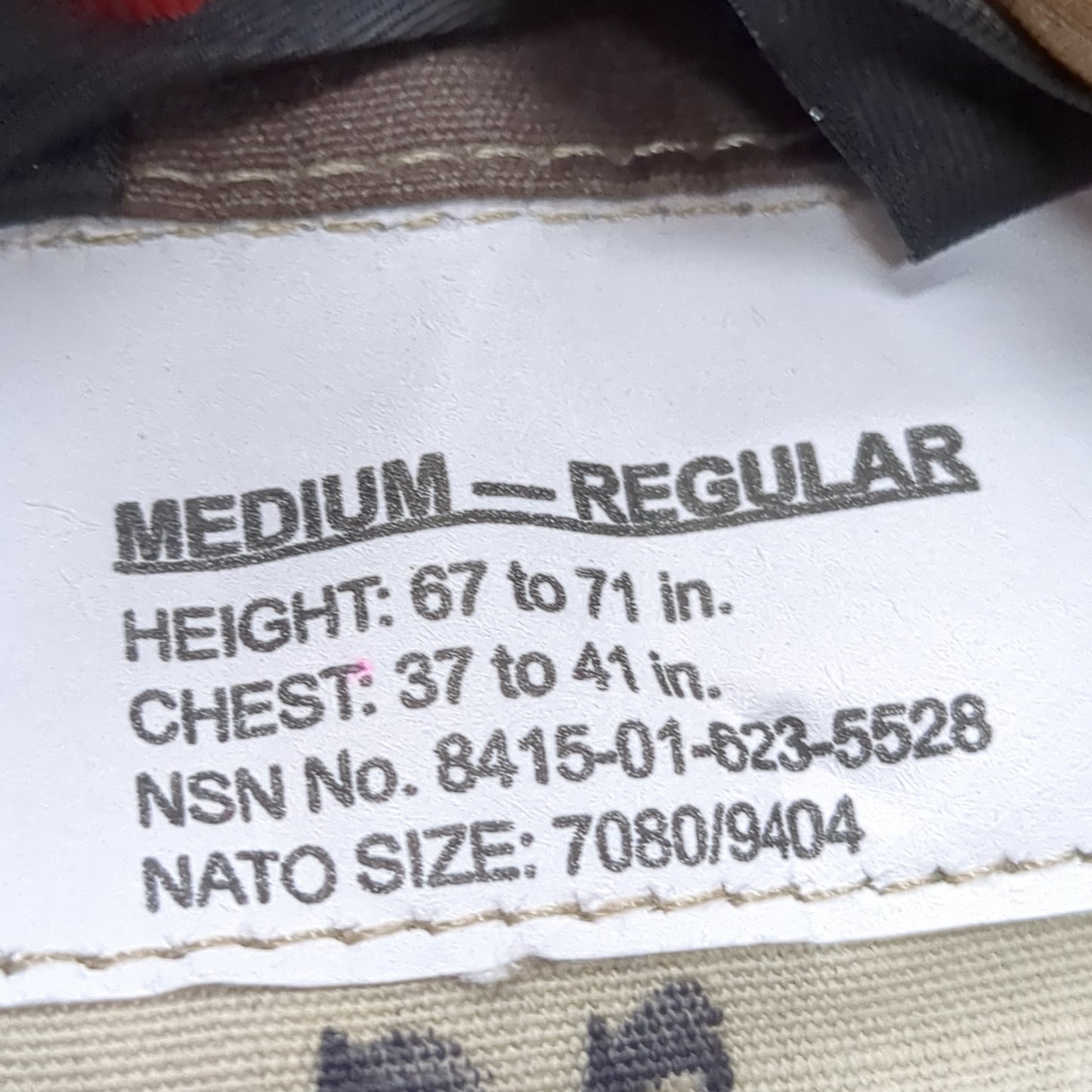 US Army MEDIUM REGULAR Uniform Top OCP Pattern (19o da01-12)