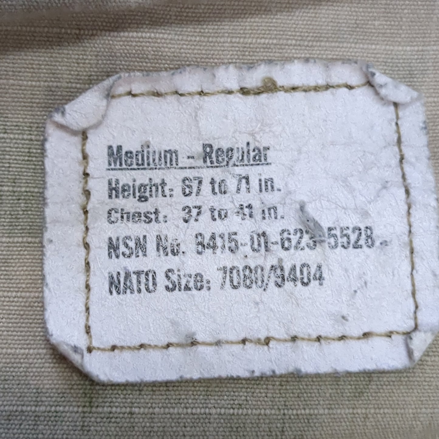 US Army MEDIUM REGULAR Uniform Top OCP Pattern (19o da01-3)
