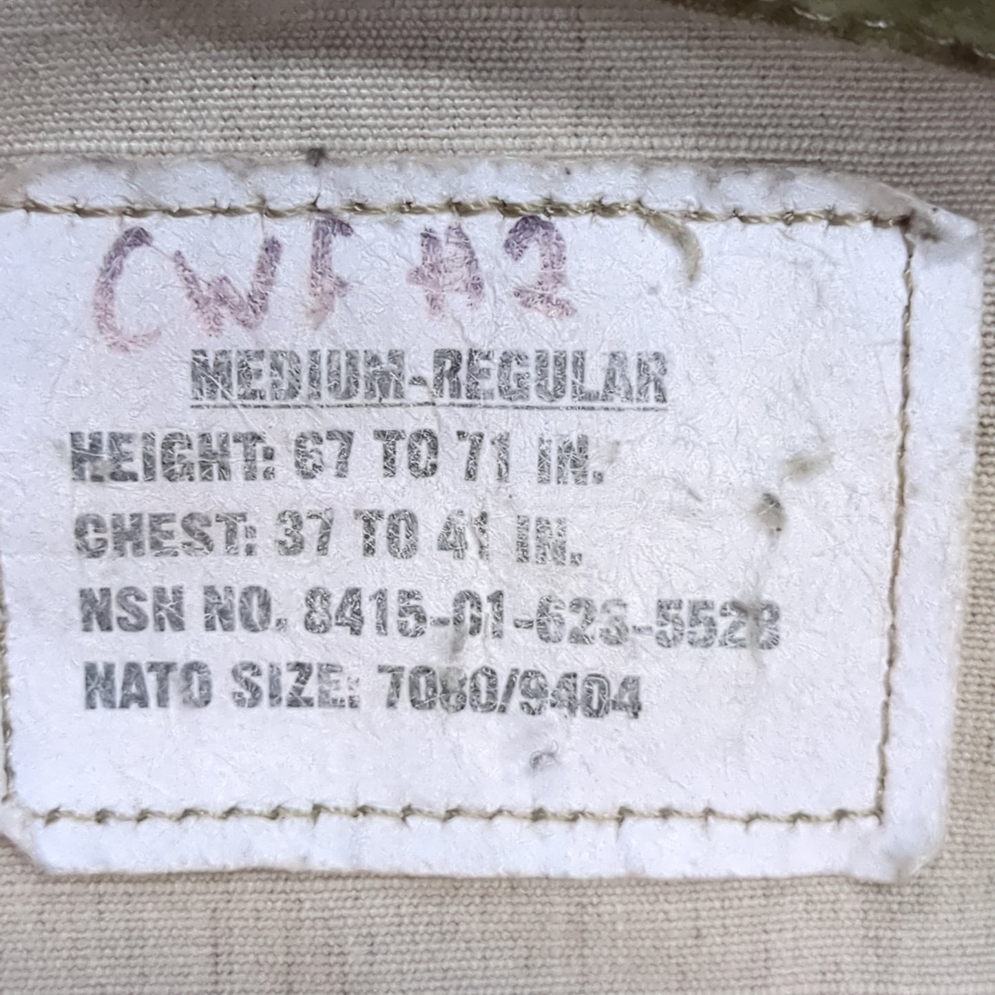 US Army MEDIUM REGULAR Uniform Top OCP Pattern (19o da01-6)