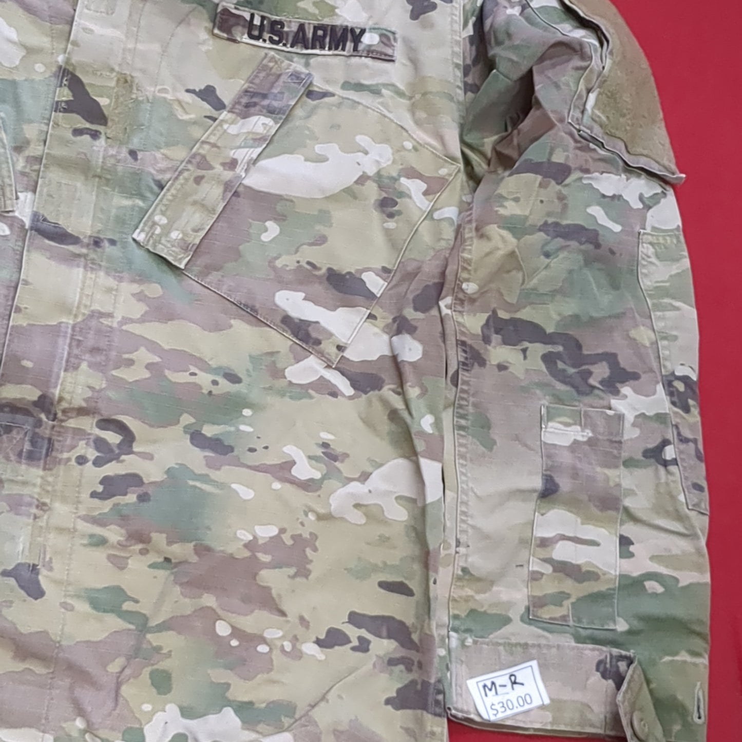 US Army MEDIUM REGULAR Uniform Top OCP Pattern (19o da01-2)
