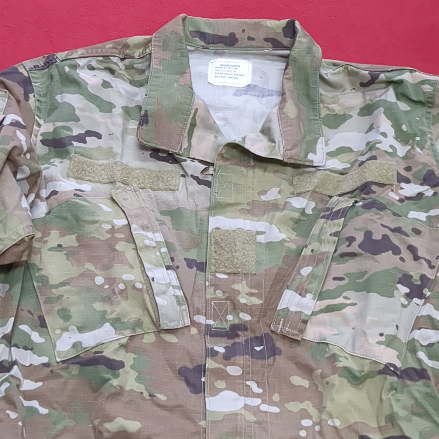 US Army MEDIUM REGULAR Uniform Top OCP Pattern (19o da01-8)