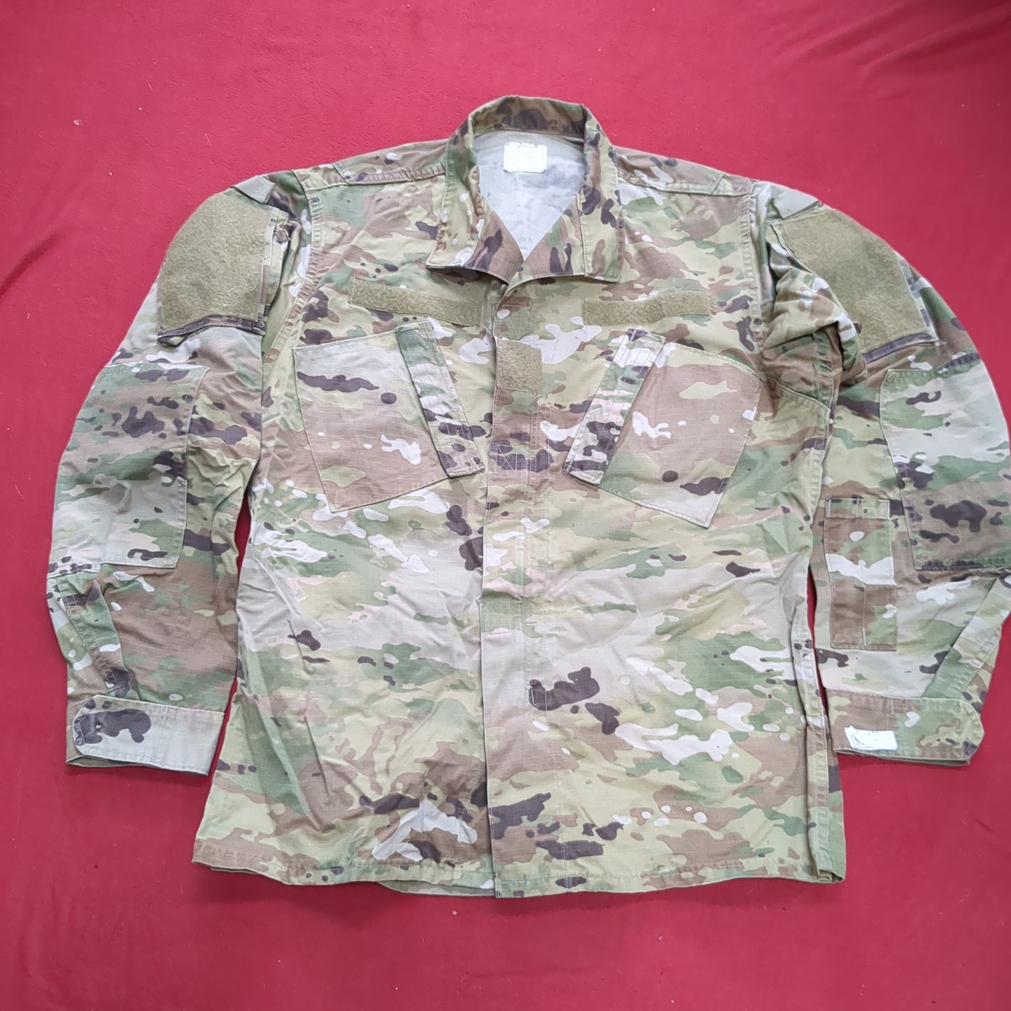 US Army MEDIUM LONG Uniform Top OCP Pattern Good Condition (18o db5-8)