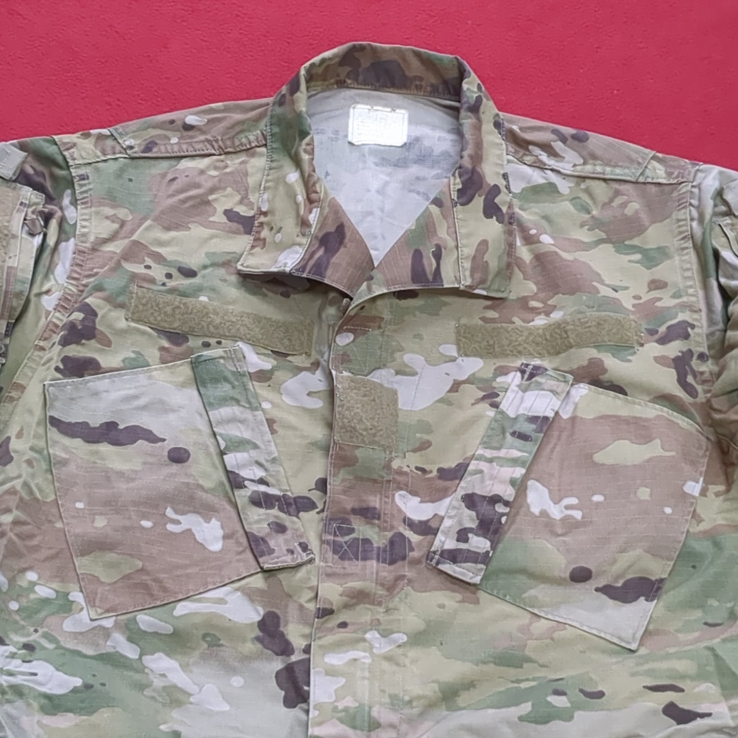 US Army MEDIUM LONG Uniform Top OCP Pattern Good Condition (18o db5-8)