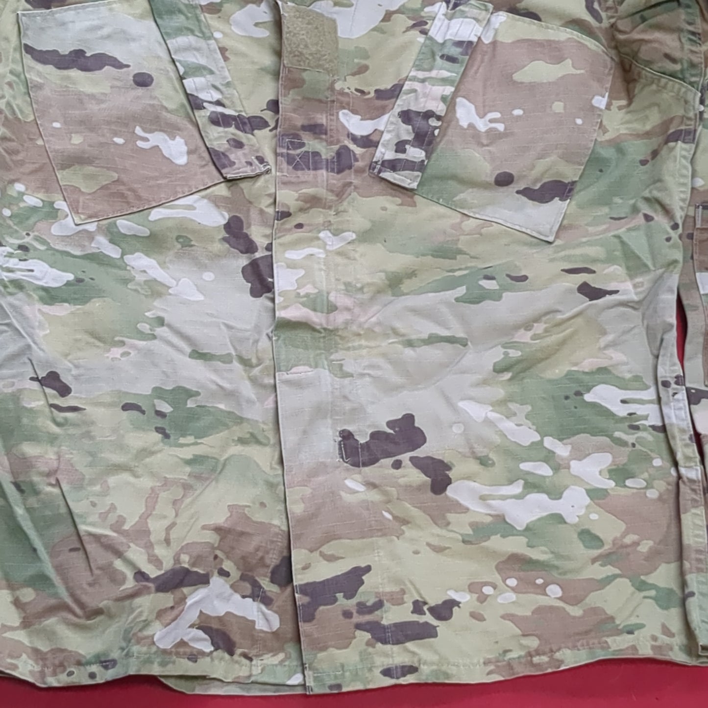 US Army MEDIUM LONG Uniform Top OCP Pattern Good Condition (18o db5-8)