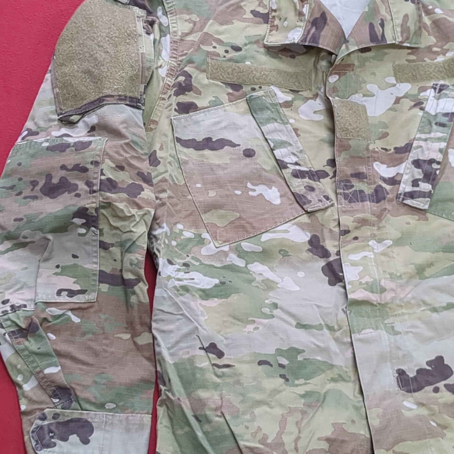 US Army MEDIUM LONG Uniform Top OCP Pattern Good Condition (18o db5-8)