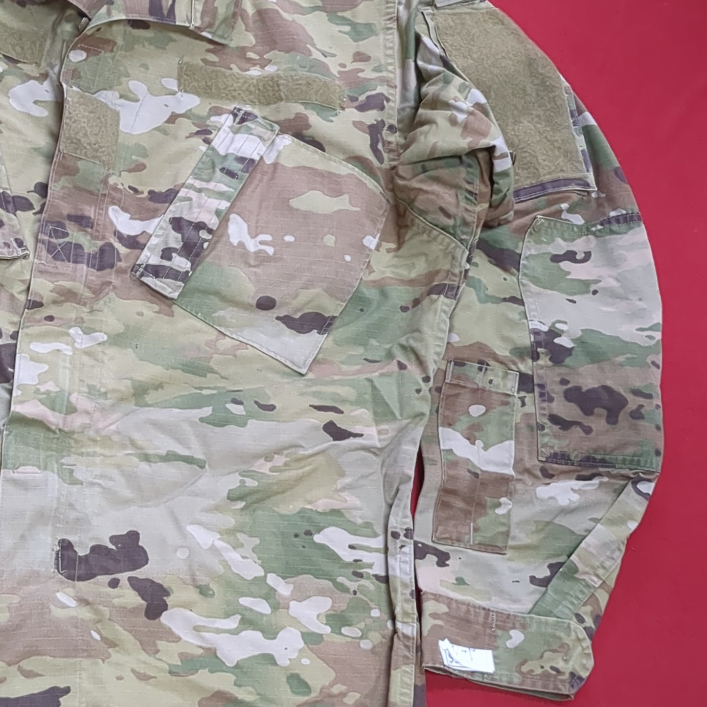 US Army MEDIUM LONG Uniform Top OCP Pattern Good Condition (18o db5-8)
