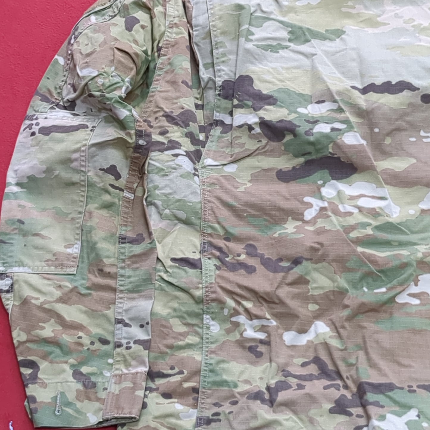 US Army MEDIUM LONG Uniform Top OCP Pattern Good Condition (18o db5-8)