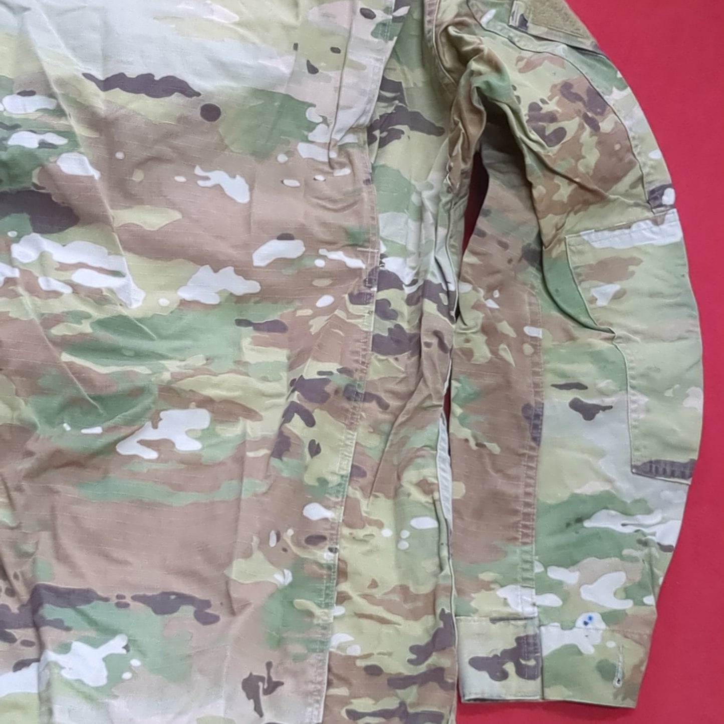 US Army MEDIUM LONG Uniform Top OCP Pattern Good Condition (18o db5-8)
