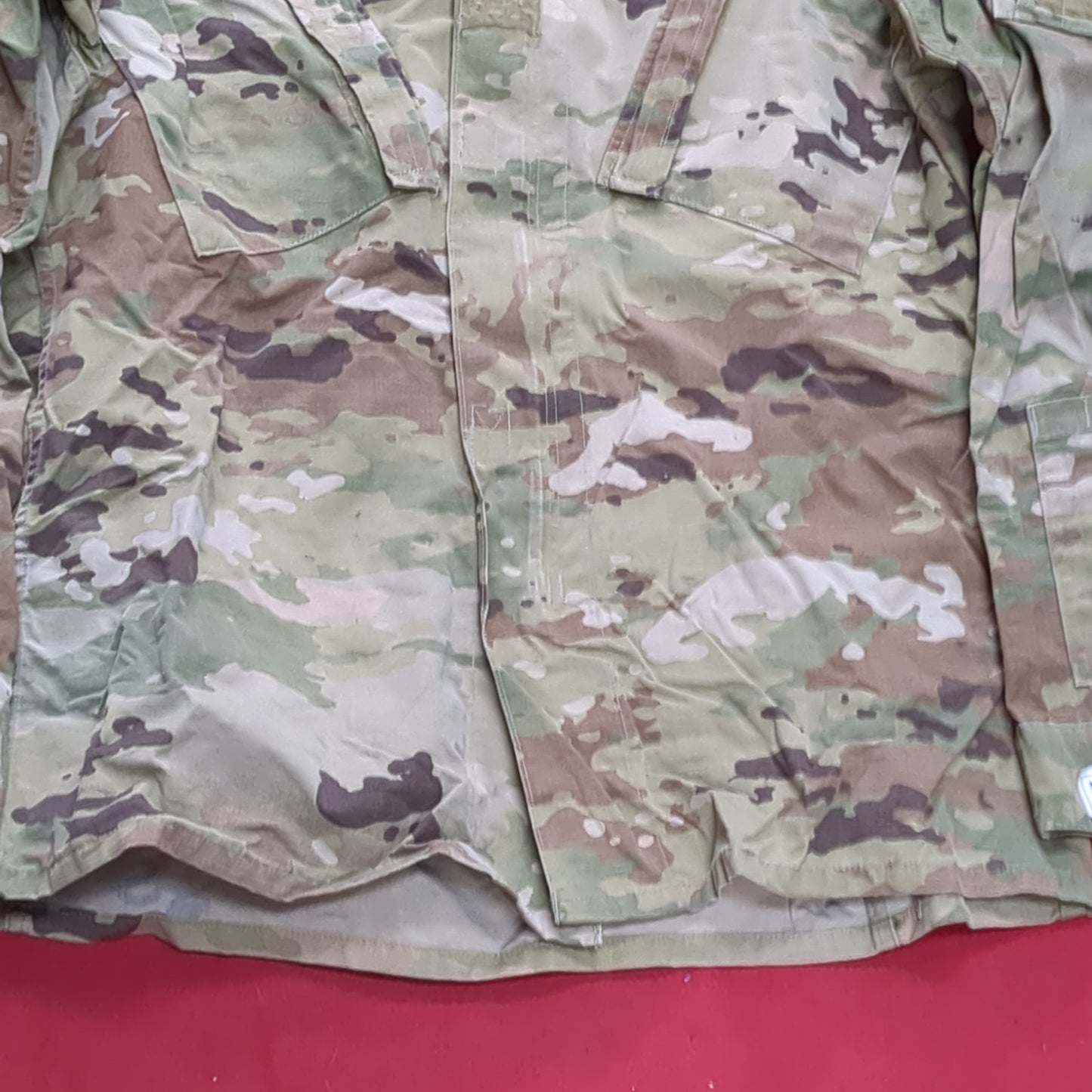 US Army MEDIUM LONG Uniform Top OCP Pattern Good Condition (18o db5-10)