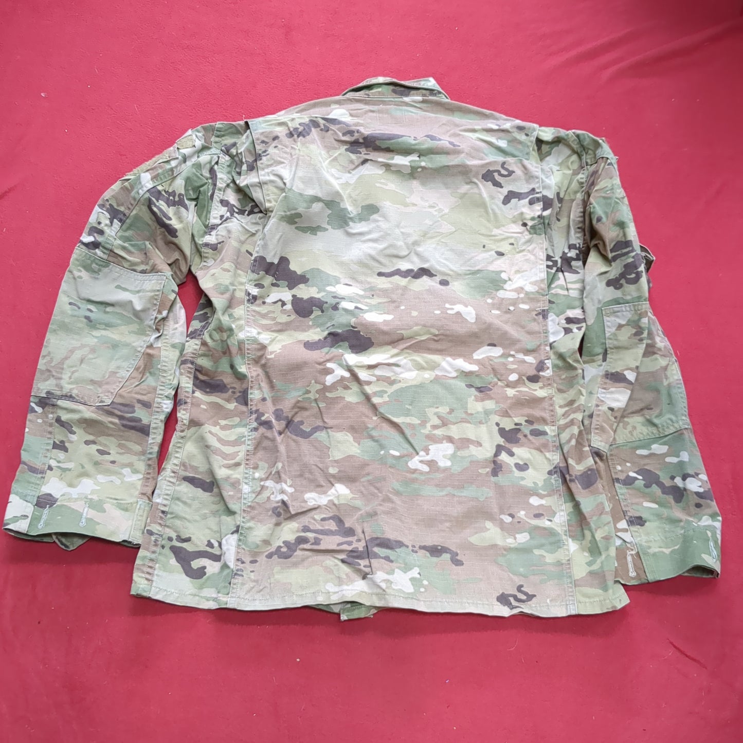 US Army MEDIUM LONG Uniform Top OCP Pattern Good Condition (18o db5-10)