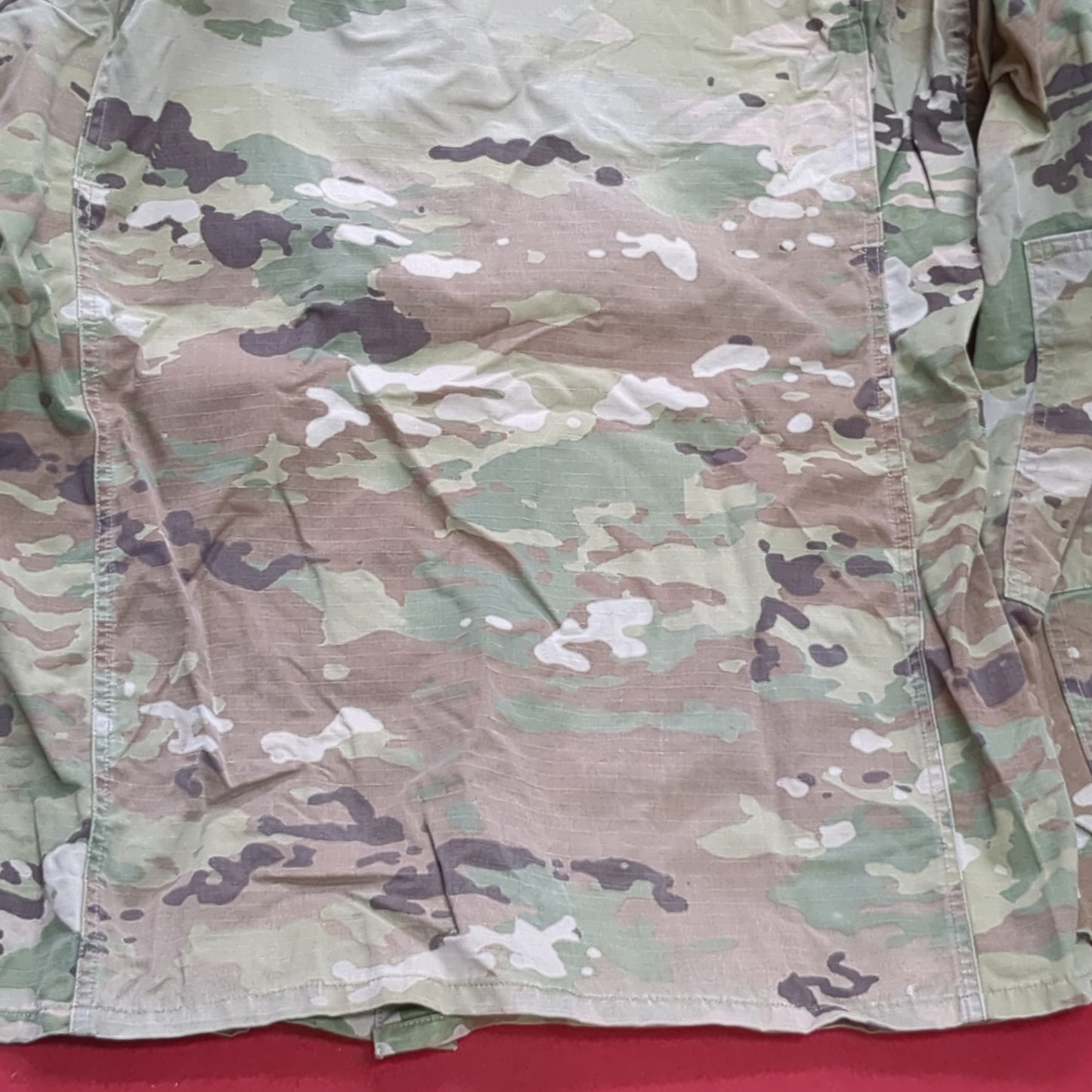 US Army MEDIUM LONG Uniform Top OCP Pattern Good Condition (18o db5-10)