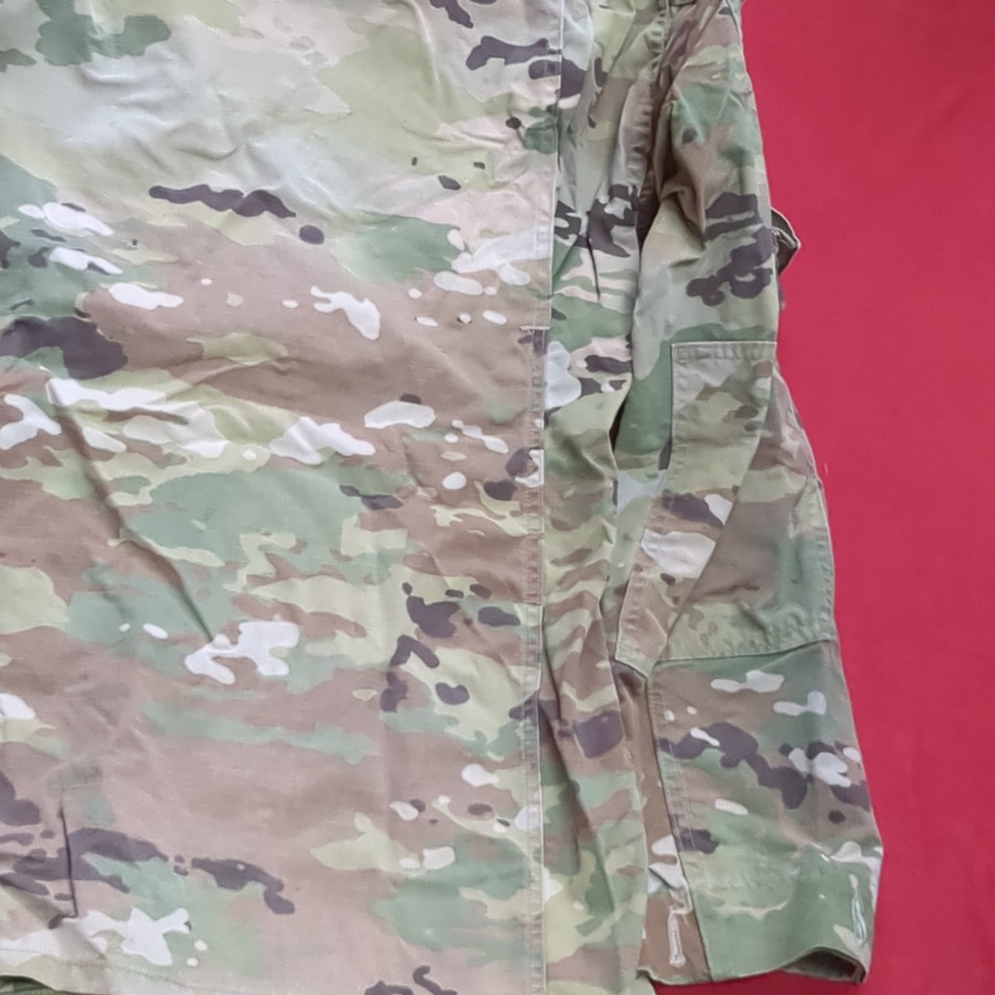 US Army MEDIUM LONG Uniform Top OCP Pattern Good Condition (18o db5-10)