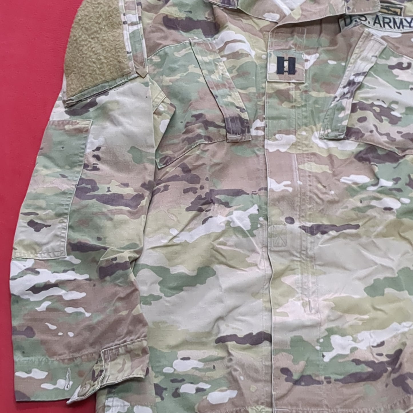US Army MEDIUM LONG Uniform Top OCP Pattern Good Condition (18o db5-7)