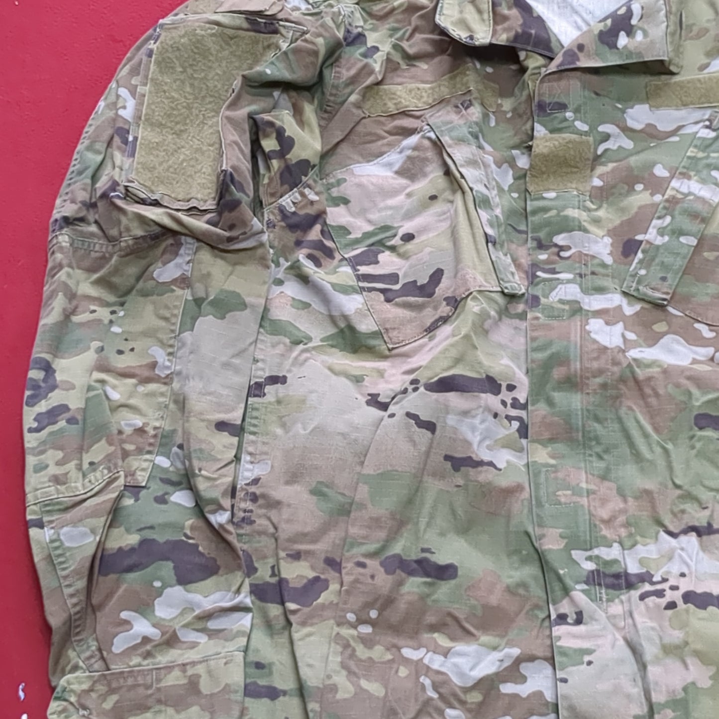 US Army MEDIUM X-LONG Uniform Top OCP Pattern Good Condition (18o db5-13)