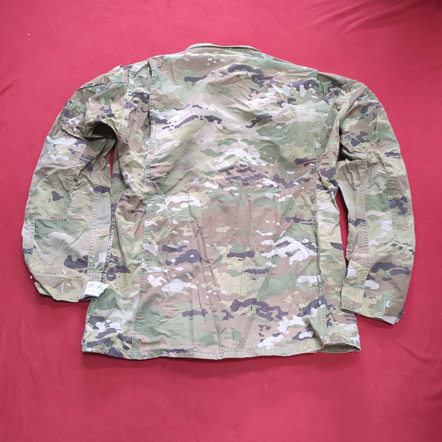 US Army MEDIUM X-LONG Uniform Top OCP Pattern Good Condition (18o db5-13)