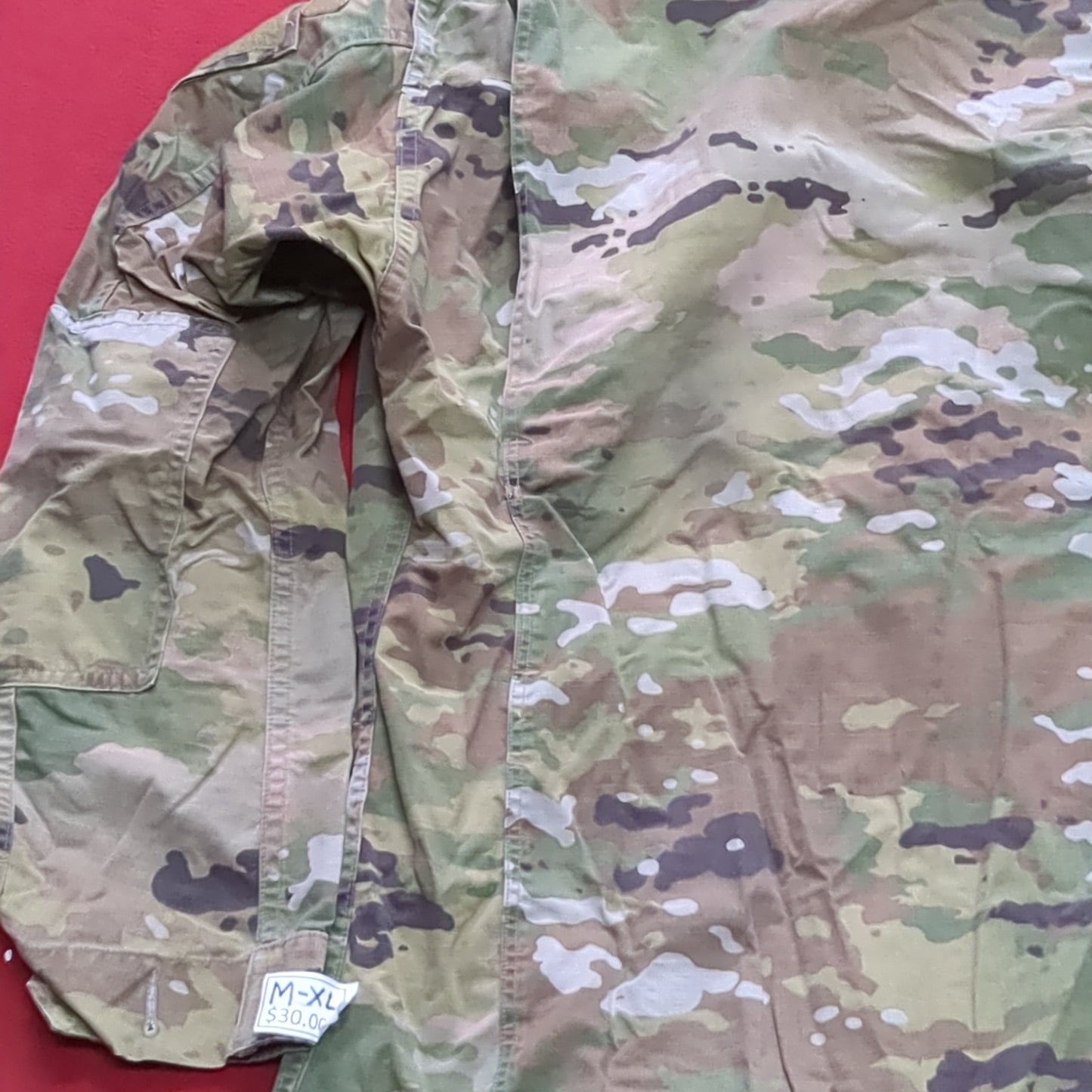 US Army MEDIUM X-LONG Uniform Top OCP Pattern Good Condition (18o db5-13)