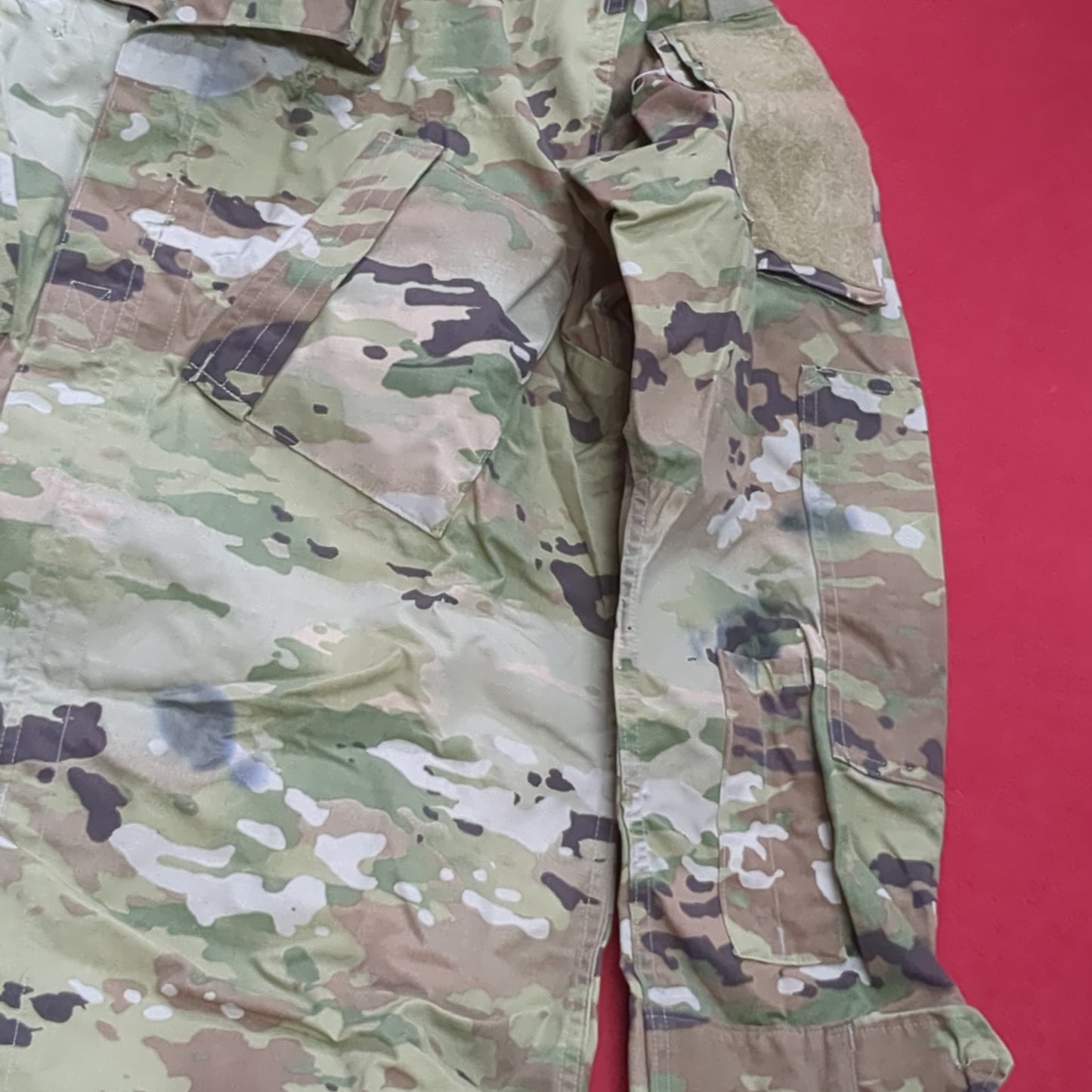 US Army MEDIUM LONG Uniform Top OCP Pattern Good Condition (18o db5-3)