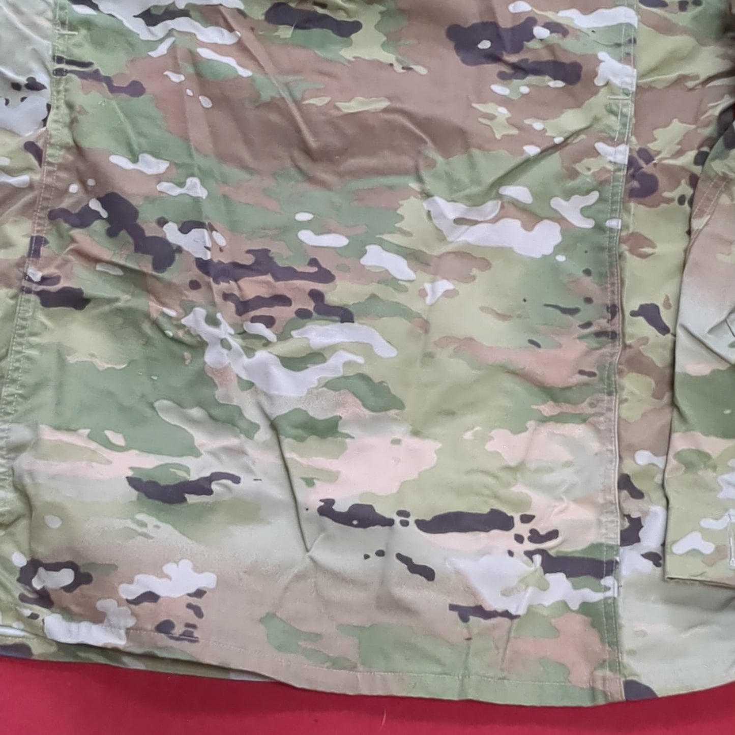 US Army MEDIUM LONG Uniform Top OCP Pattern Good Condition (18o db5-3)