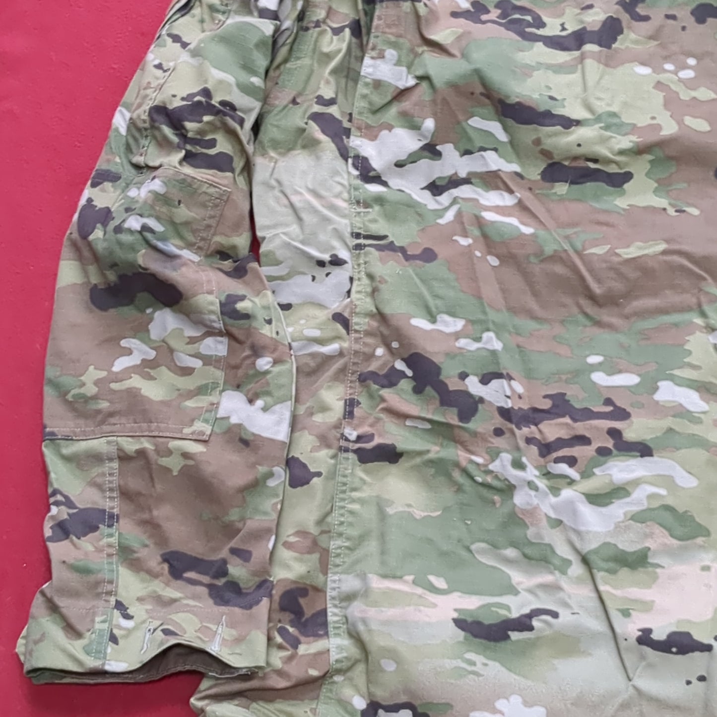 US Army MEDIUM LONG Uniform Top OCP Pattern Good Condition (18o db5-3)