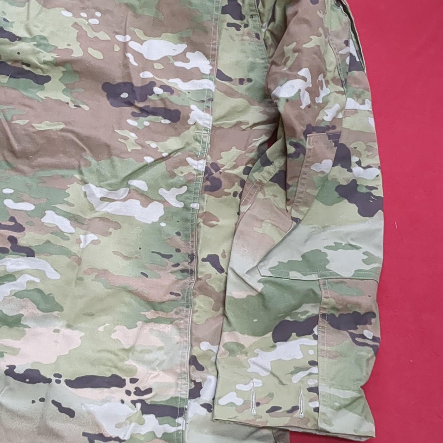 US Army MEDIUM LONG Uniform Top OCP Pattern Good Condition (18o db5-3)