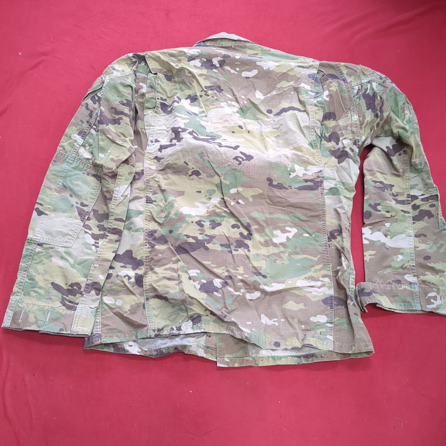 US Army MEDIUM LONG Uniform Top OCP Pattern Good Condition (18o db5-9)