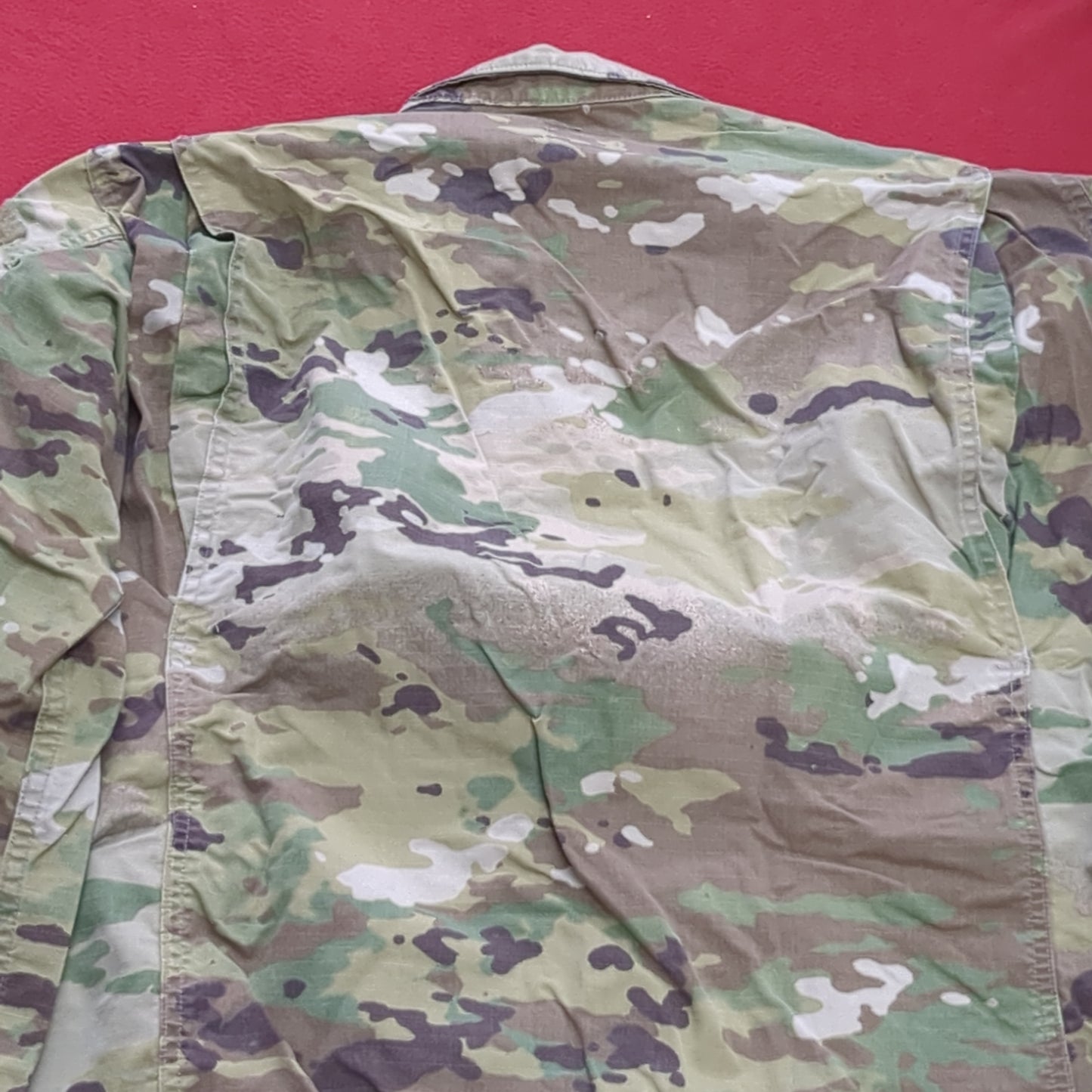 US Army MEDIUM LONG Uniform Top OCP Pattern Good Condition (18o db5-9)