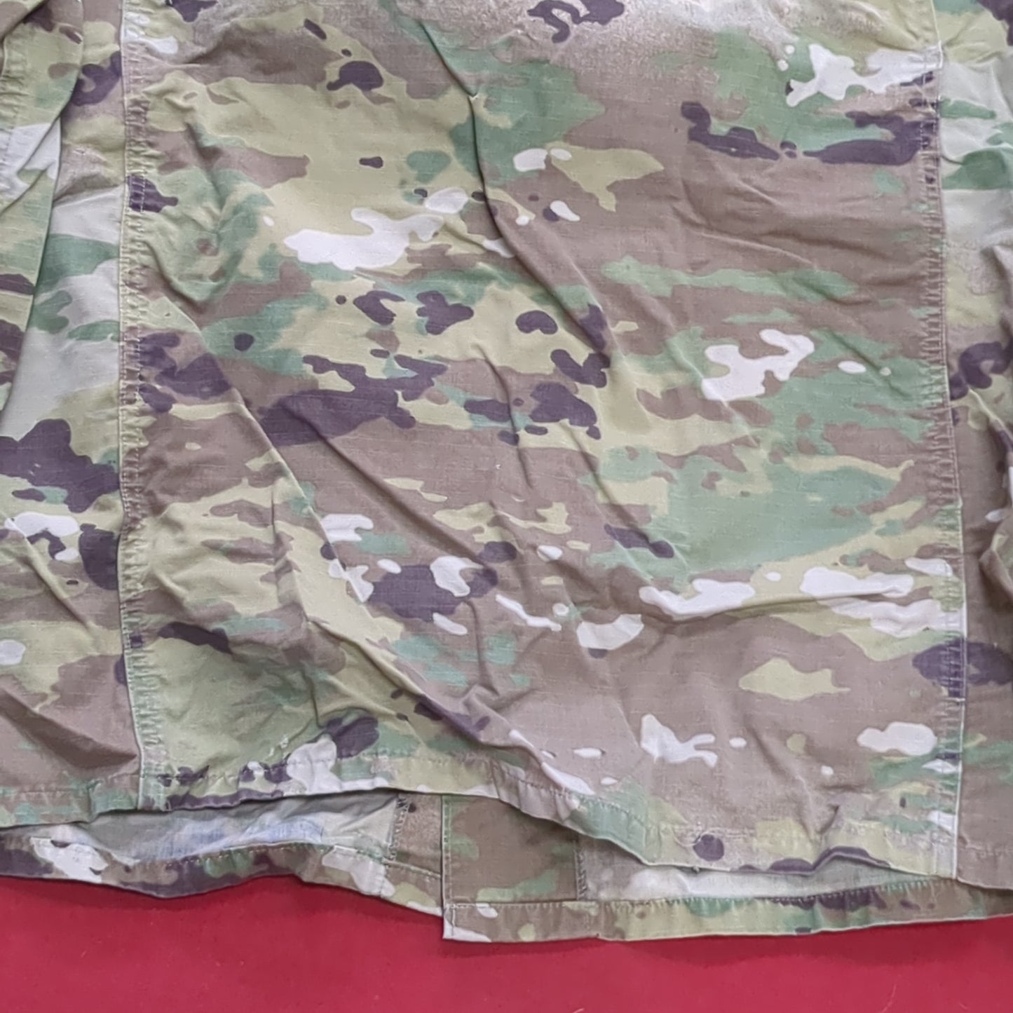 US Army MEDIUM LONG Uniform Top OCP Pattern Good Condition (18o db5-9)