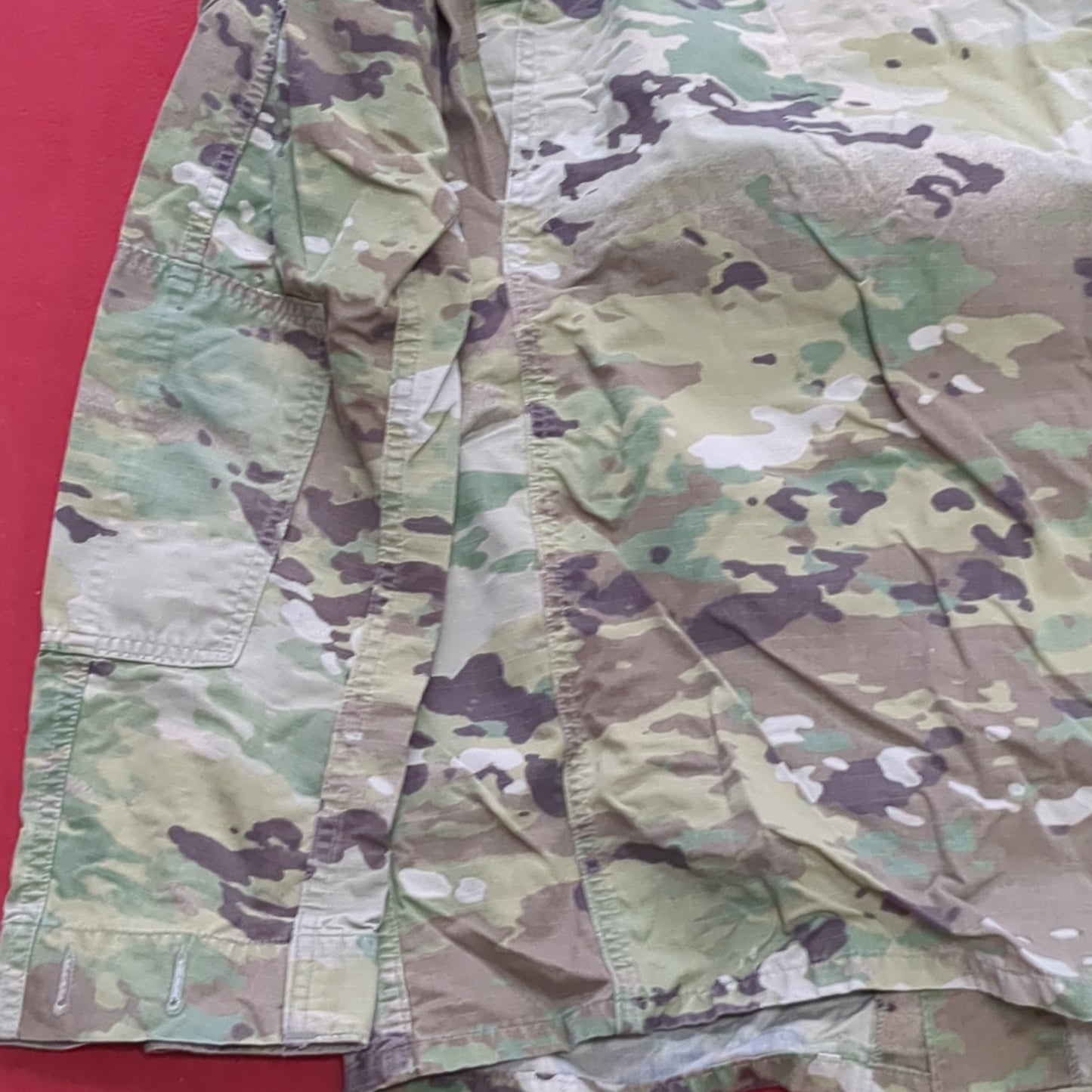 US Army MEDIUM LONG Uniform Top OCP Pattern Good Condition (18o db5-9)