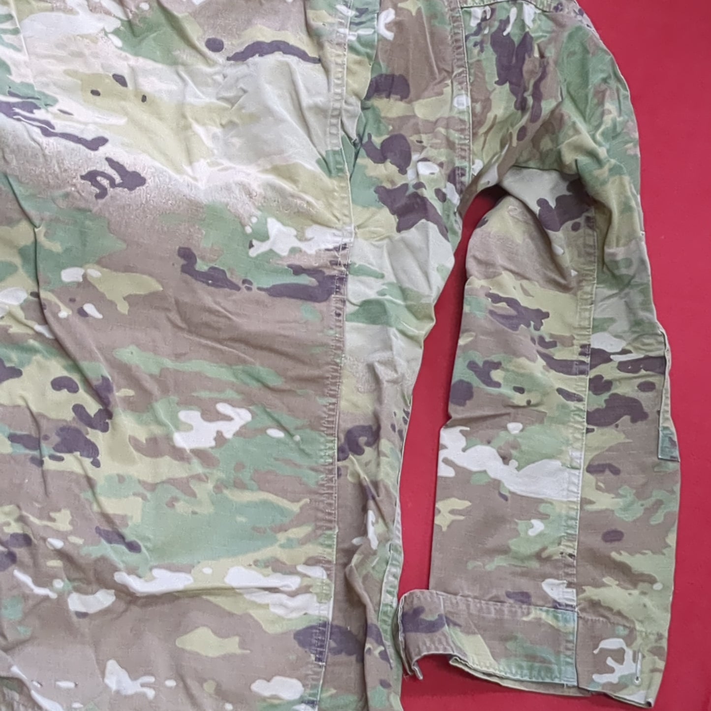 US Army MEDIUM LONG Uniform Top OCP Pattern Good Condition (18o db5-9)