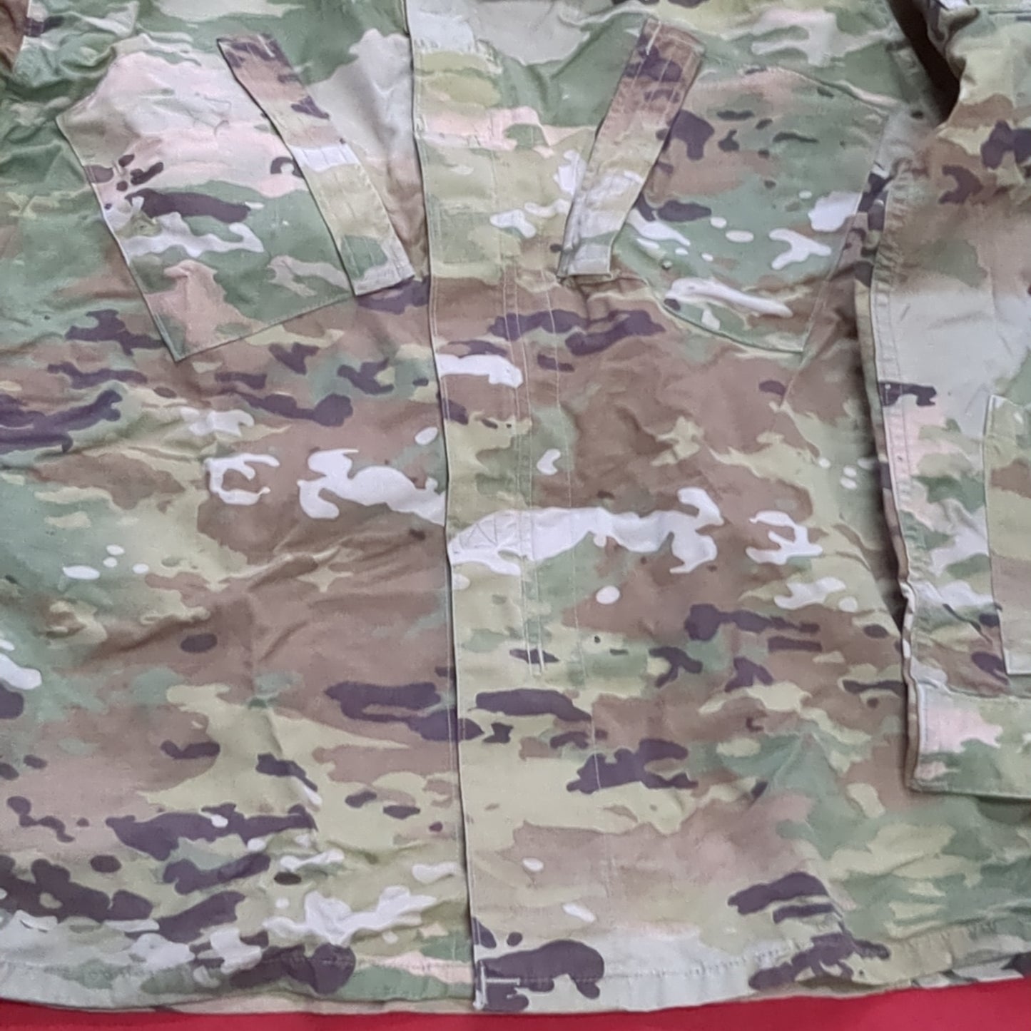 US Army MEDIUM LONG Uniform Top OCP Pattern Good Condition (18o db5-1)