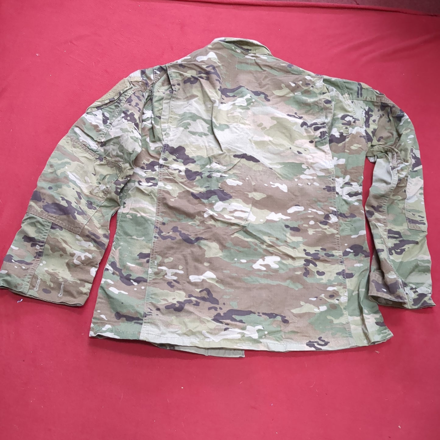 US Army MEDIUM LONG Uniform Top OCP Pattern Good Condition (18o db5-1)